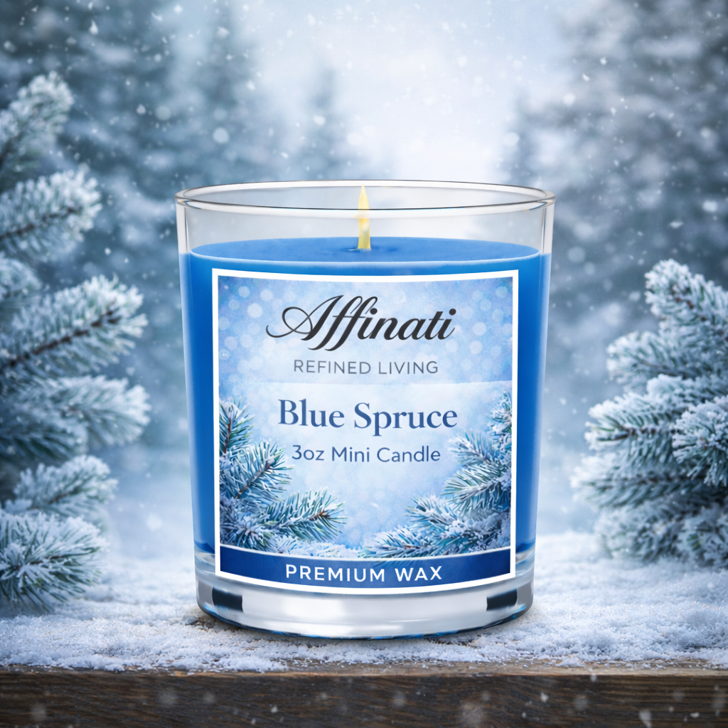 Blue Spruce Mini Candle