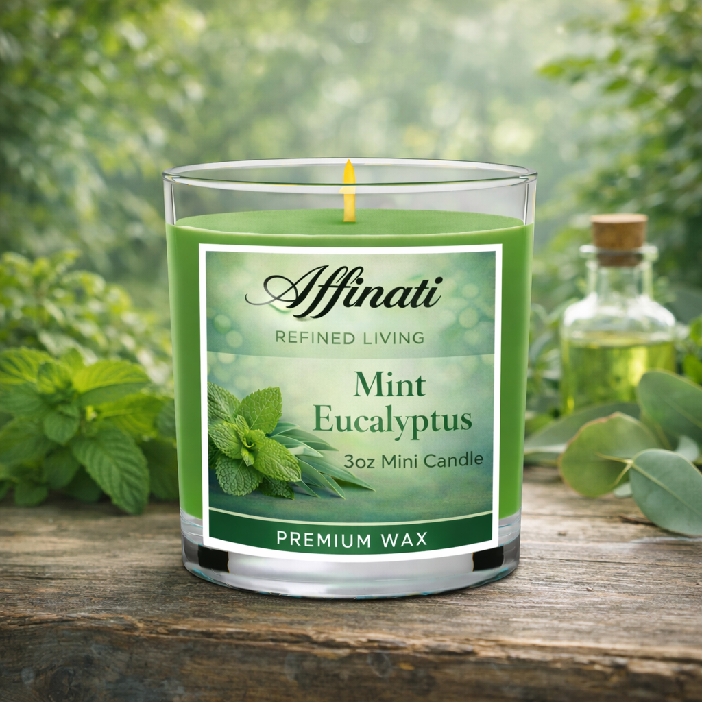 Mint Eucalyptus Mini Candle