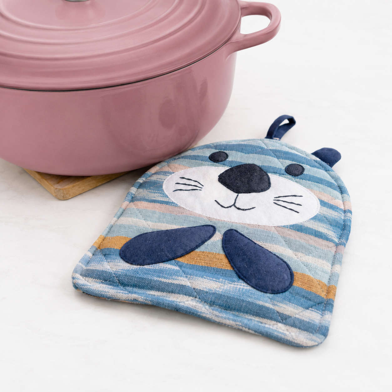 Sea Otter Pot Holder and Trivet