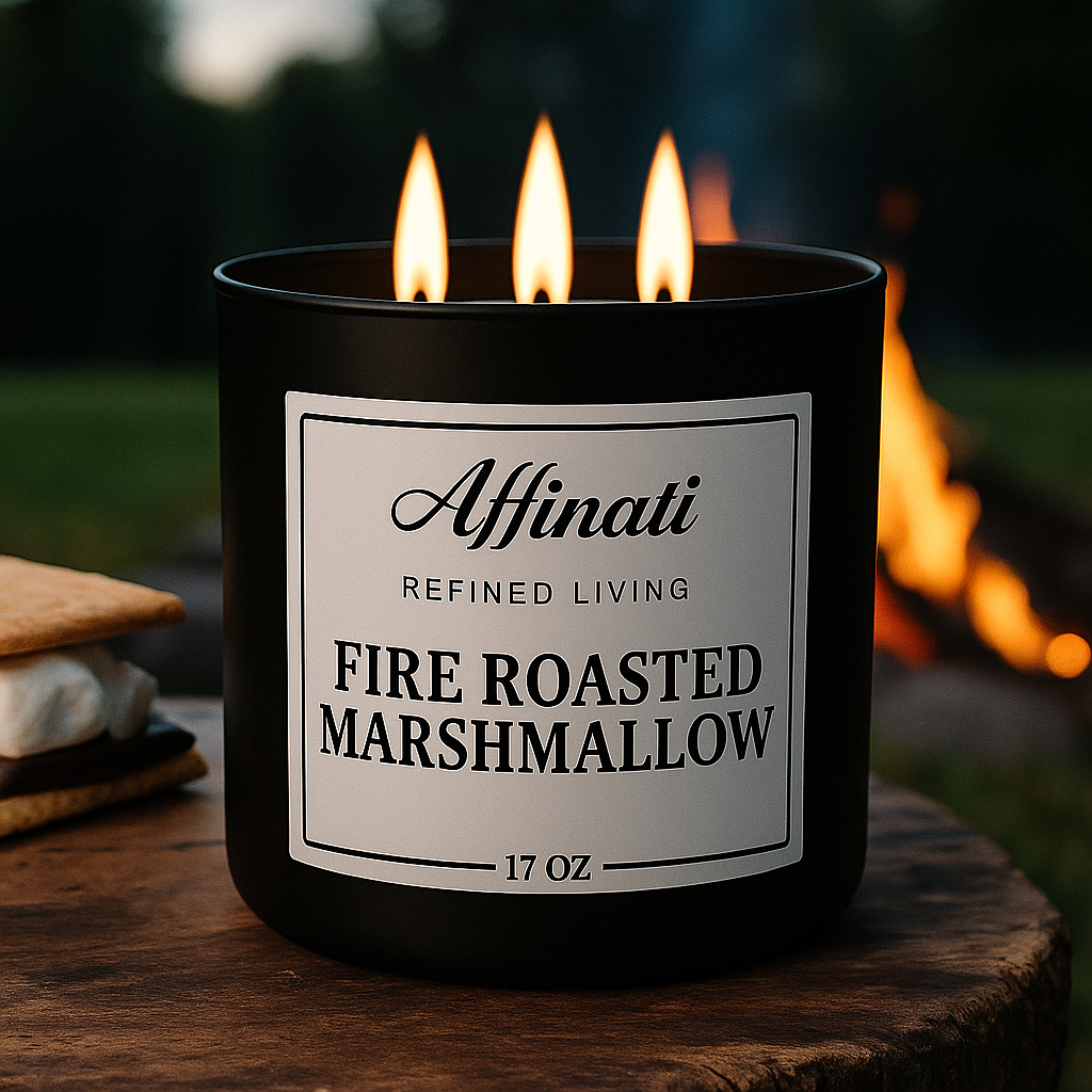 3-Wick Fire Roasted Marshmallow Candle