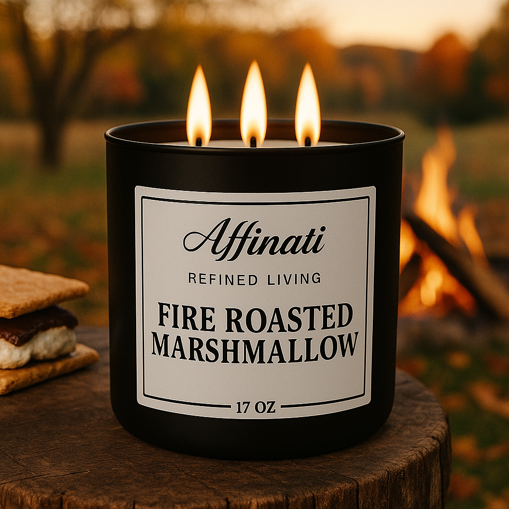 3-Wick Fire Roasted Marshmallow Candle