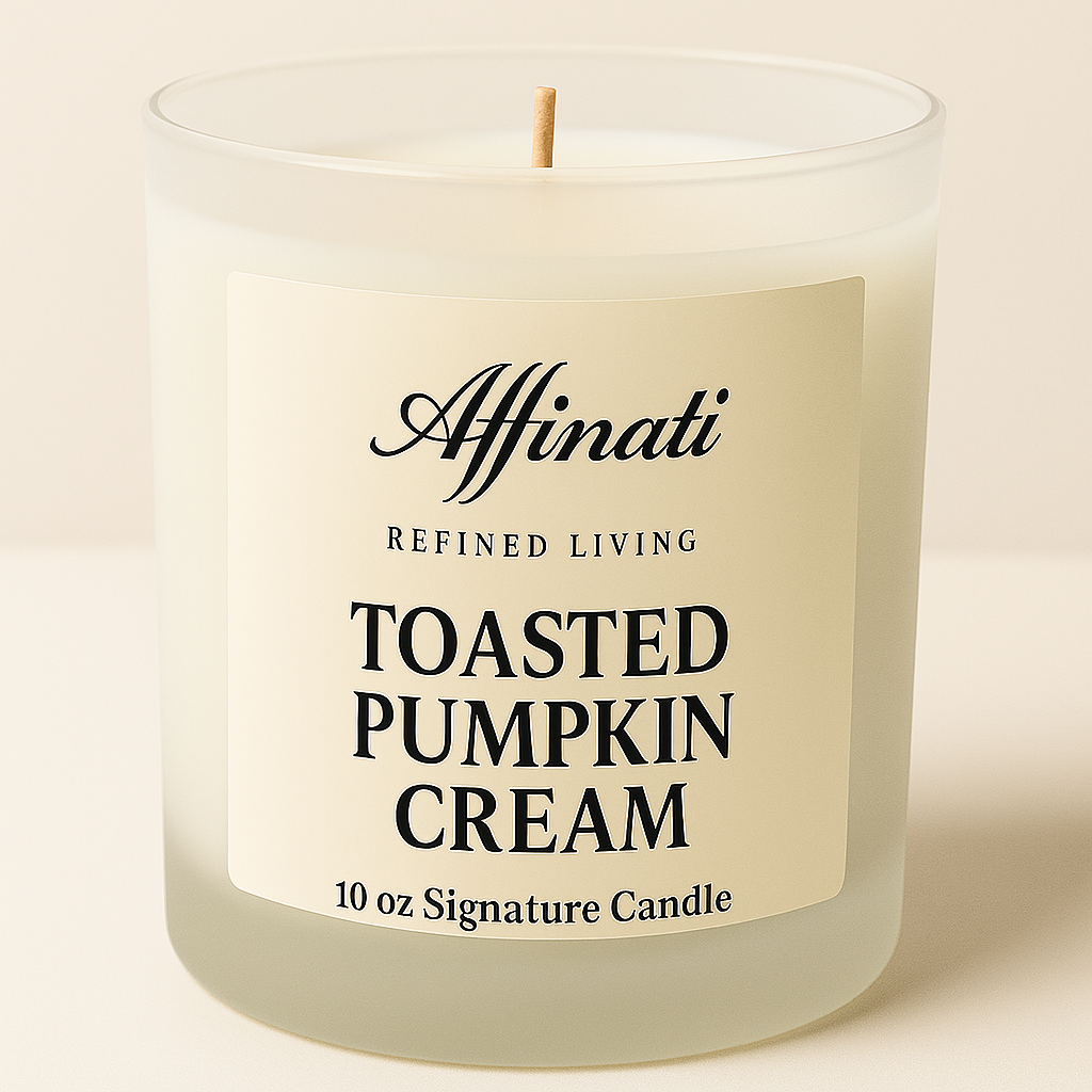 Toasted Pumpkin Cream Signature Candle
