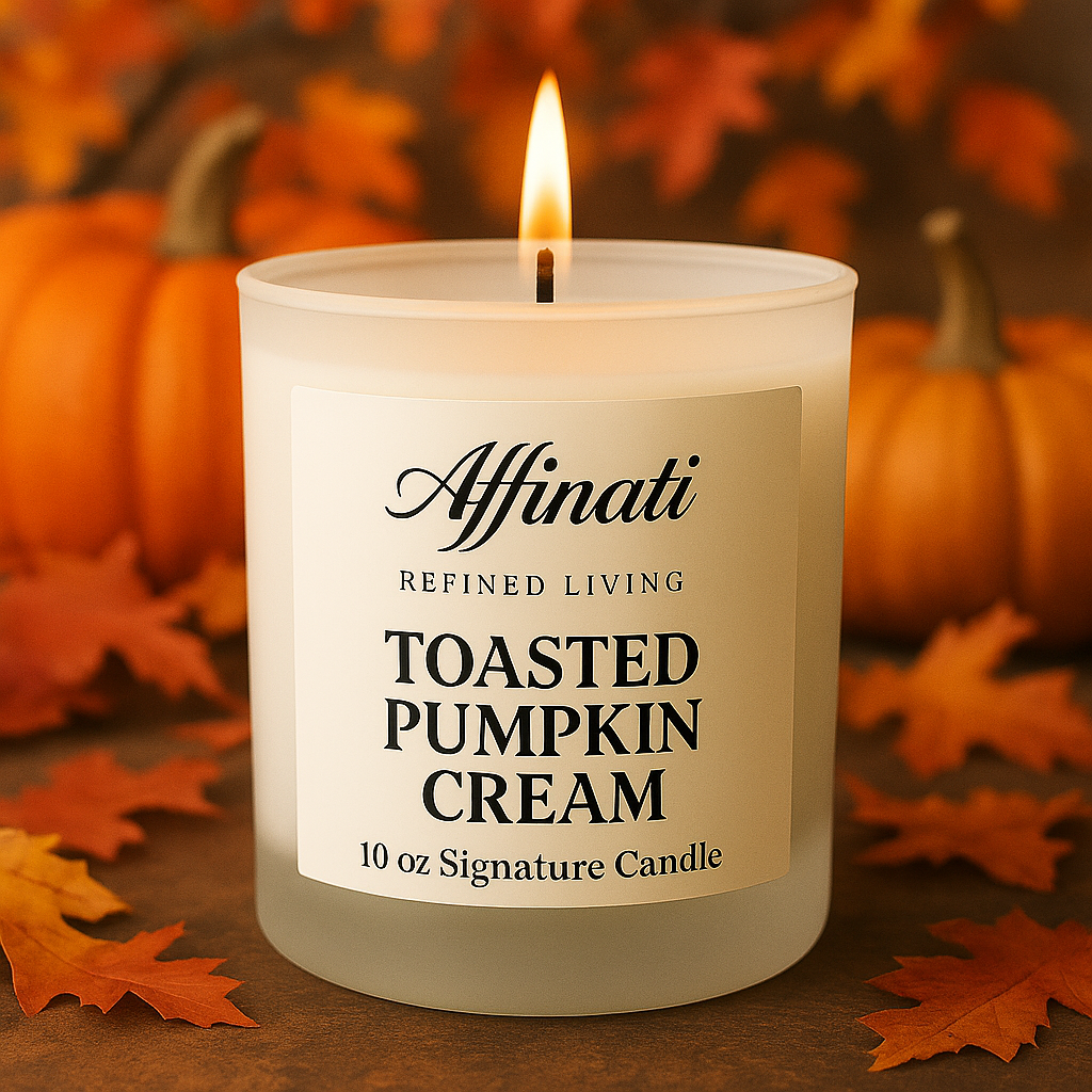 Toasted Pumpkin Cream Signature Candle