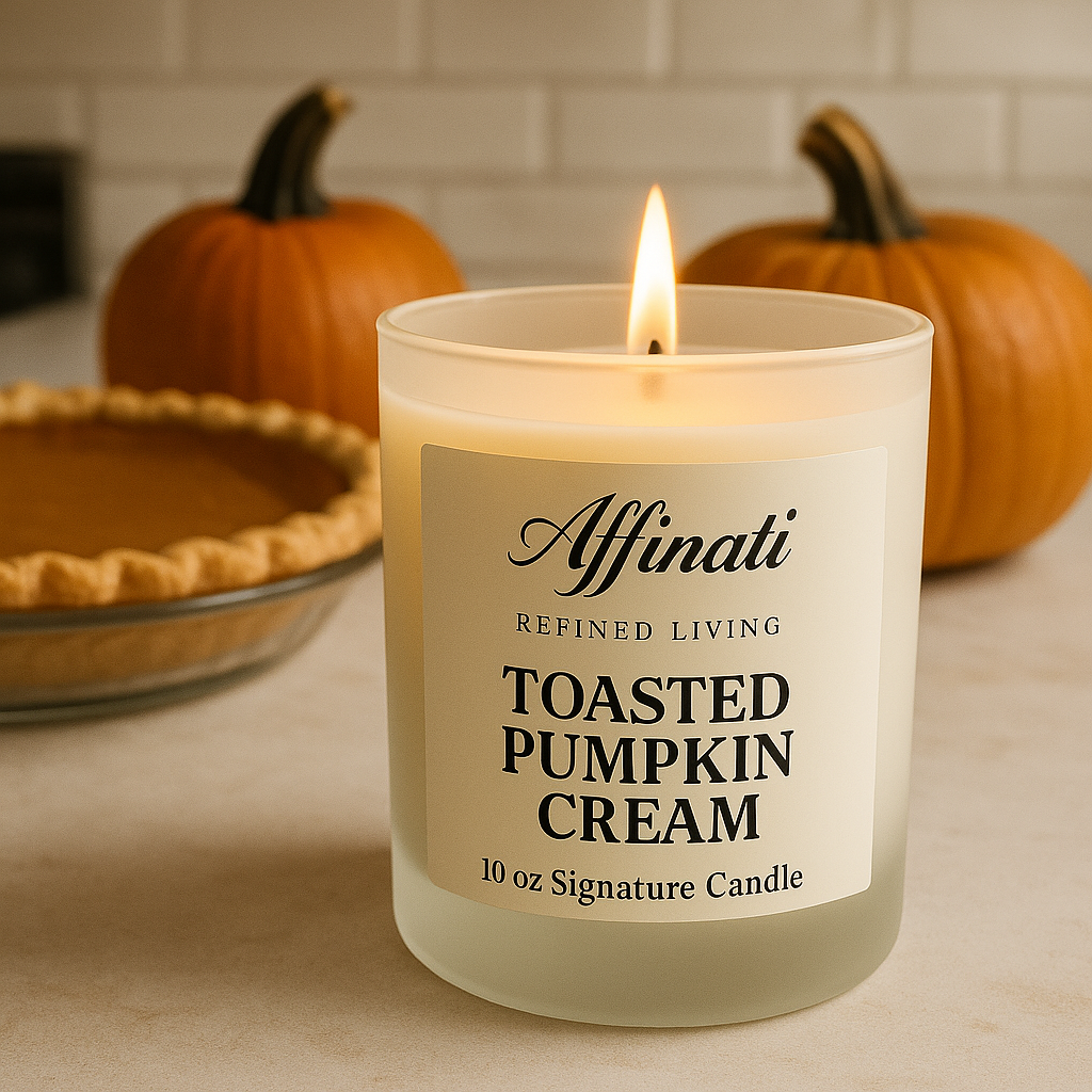 Toasted Pumpkin Cream Signature Candle