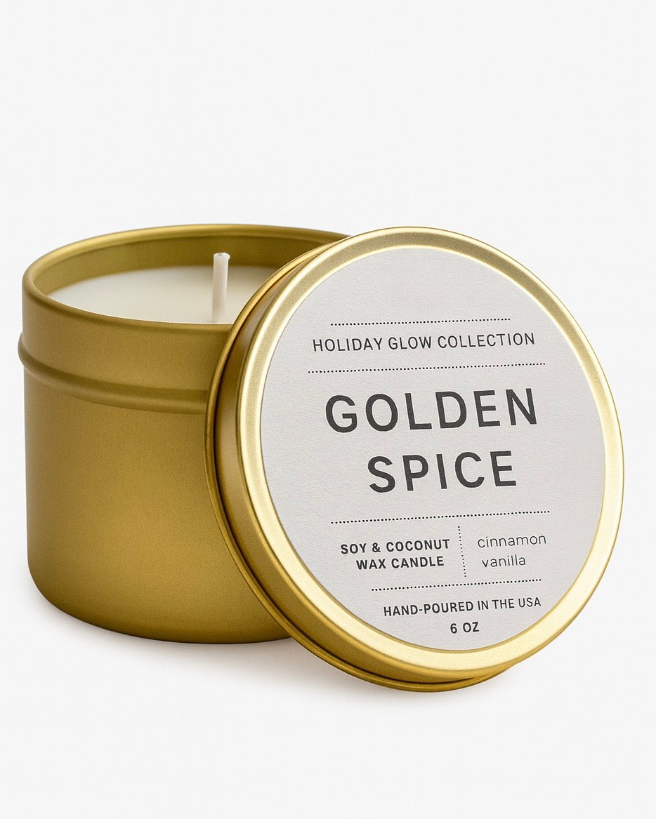 Candle Trio – Holiday Glow Collection – Cozy Gift Idea – Limited Edition