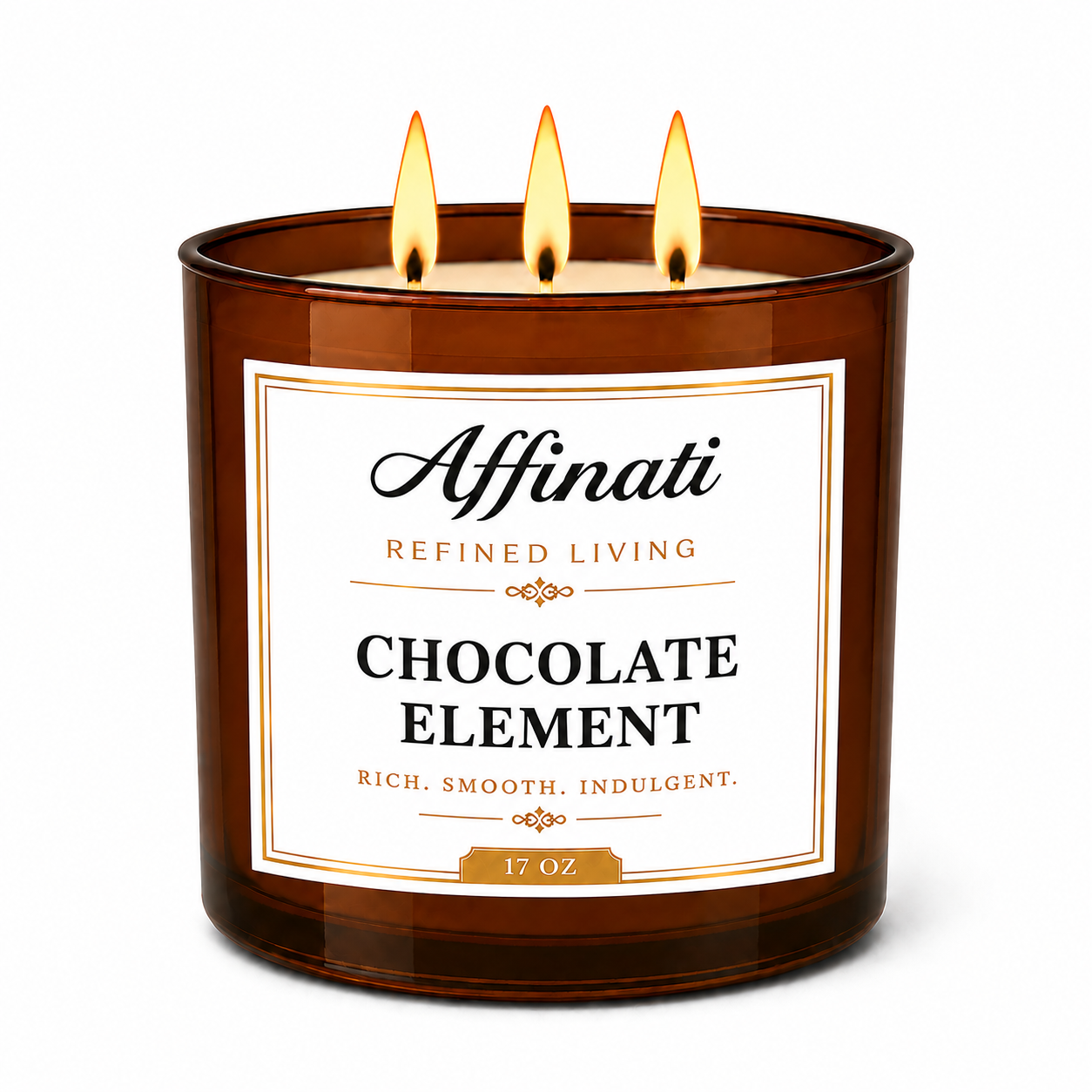 Chocolate Element 3-Wick Candle
