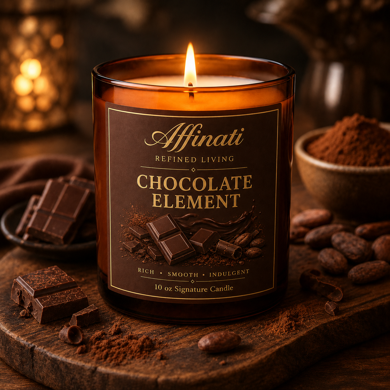 Chocolate Element Signature Candle