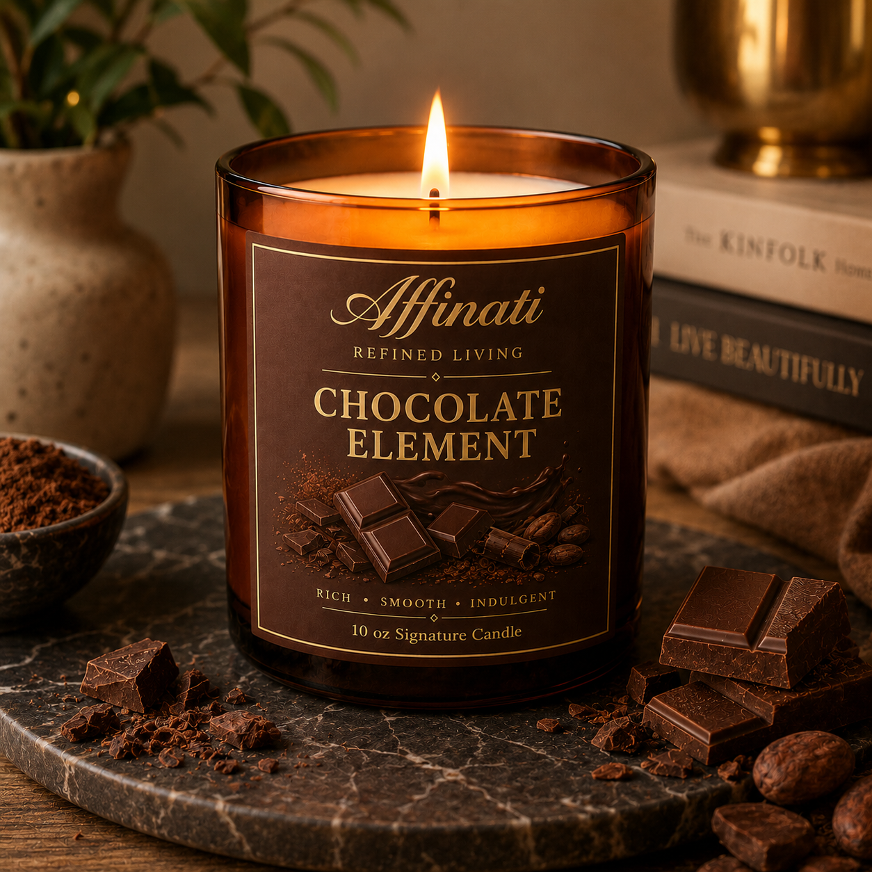 Chocolate Element Signature Candle