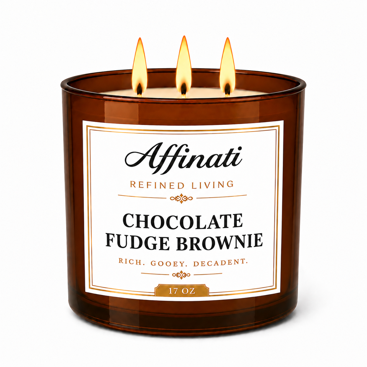 Chocolate Fudge Brownie 3-Wick Candle