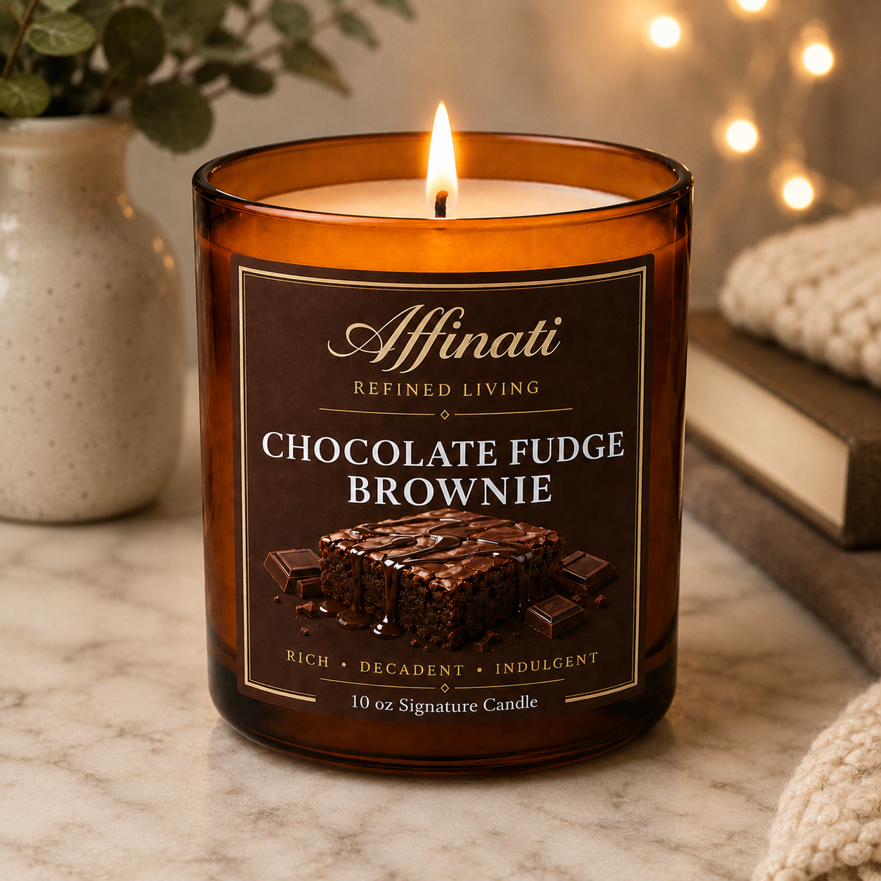 Chocolate Fudge Brownie Signature Candle