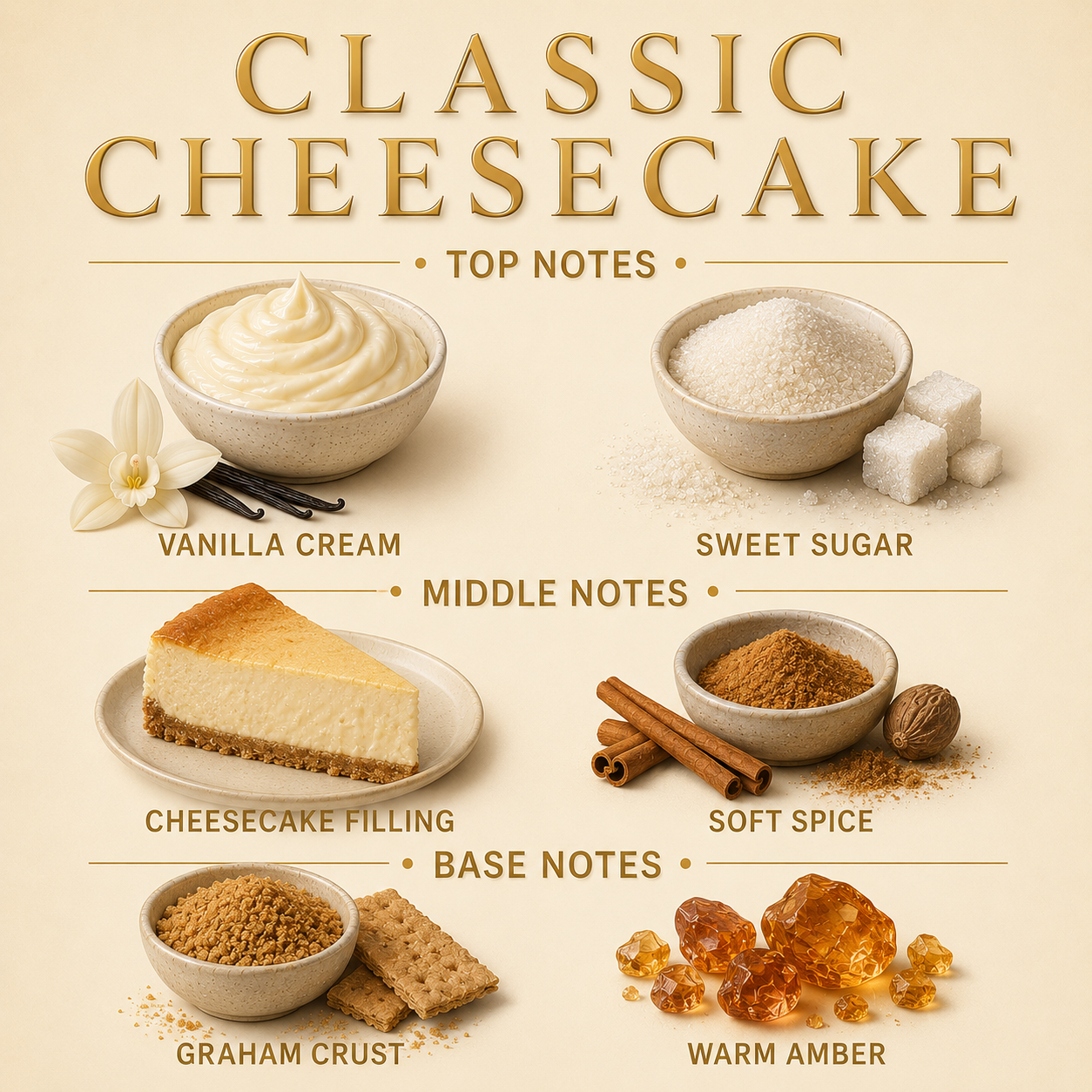 Classic Cheesecake 3-Wick Candle