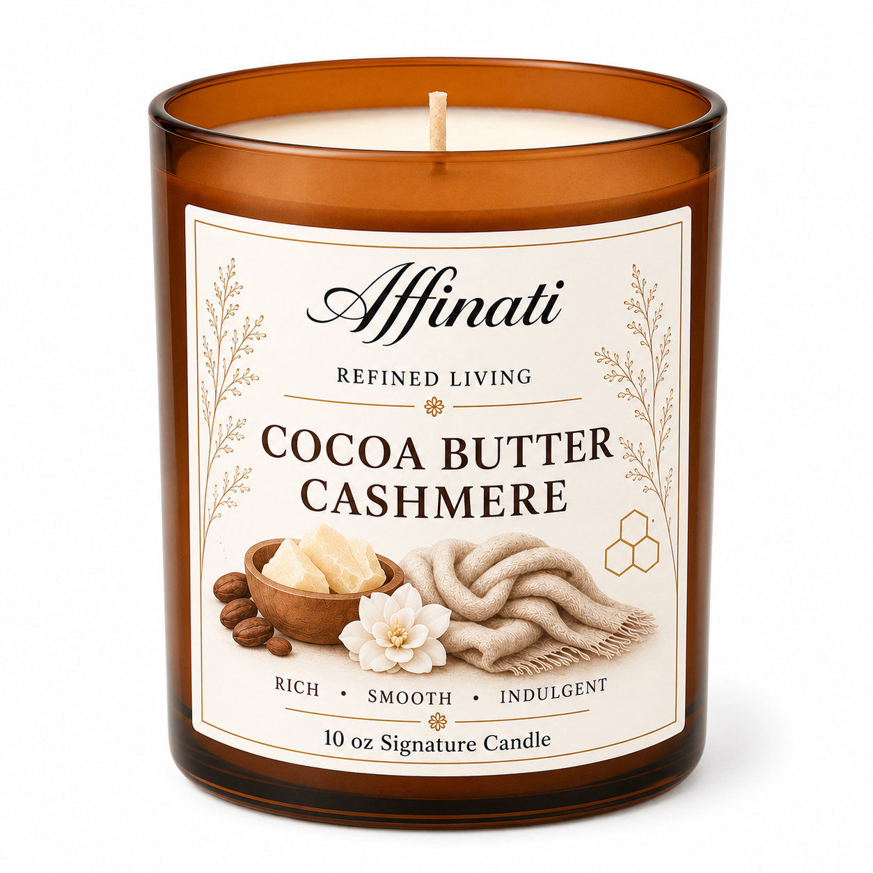 Cocoa Butter Cashmere Signature Candle