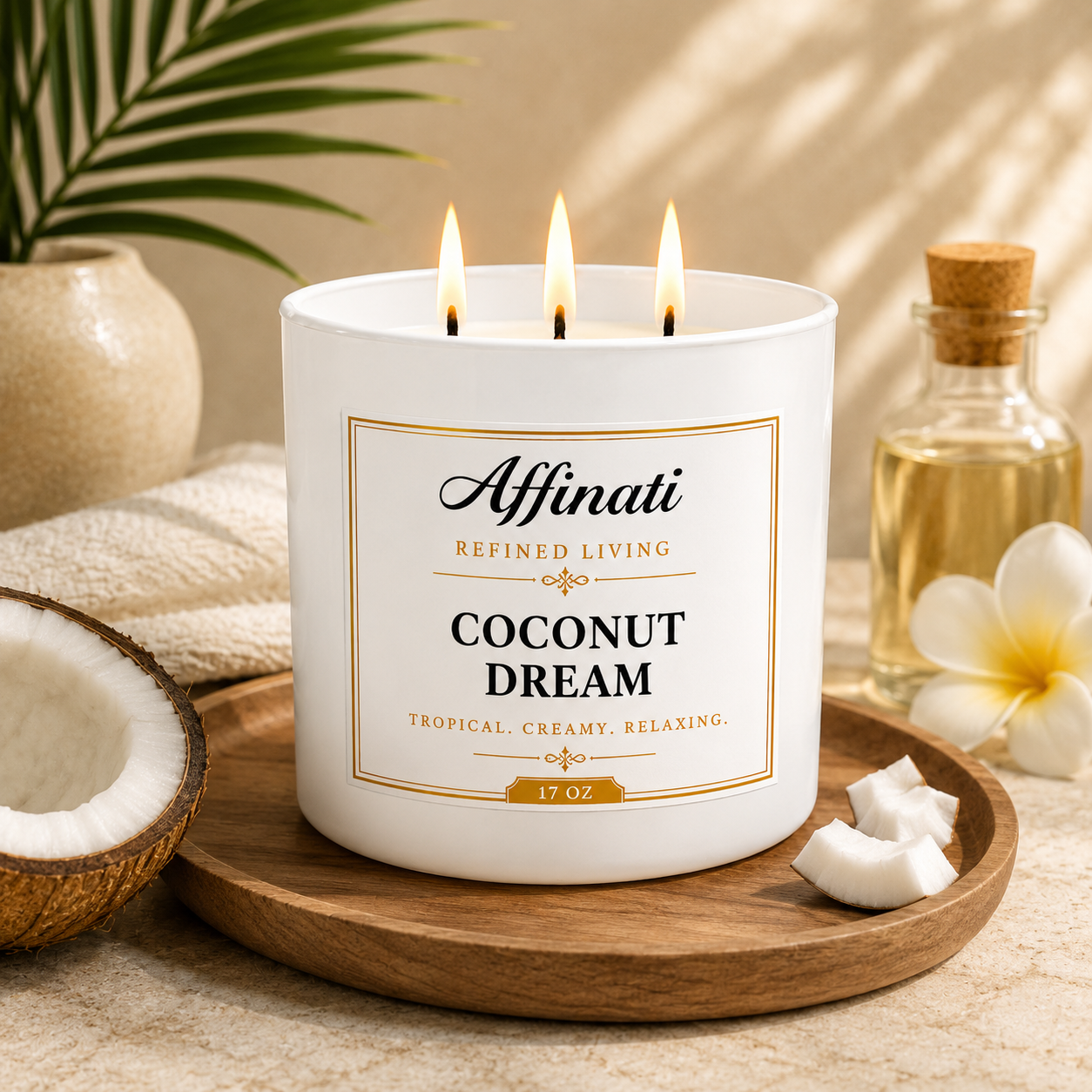 Coconut Dream 3-Wick Candle