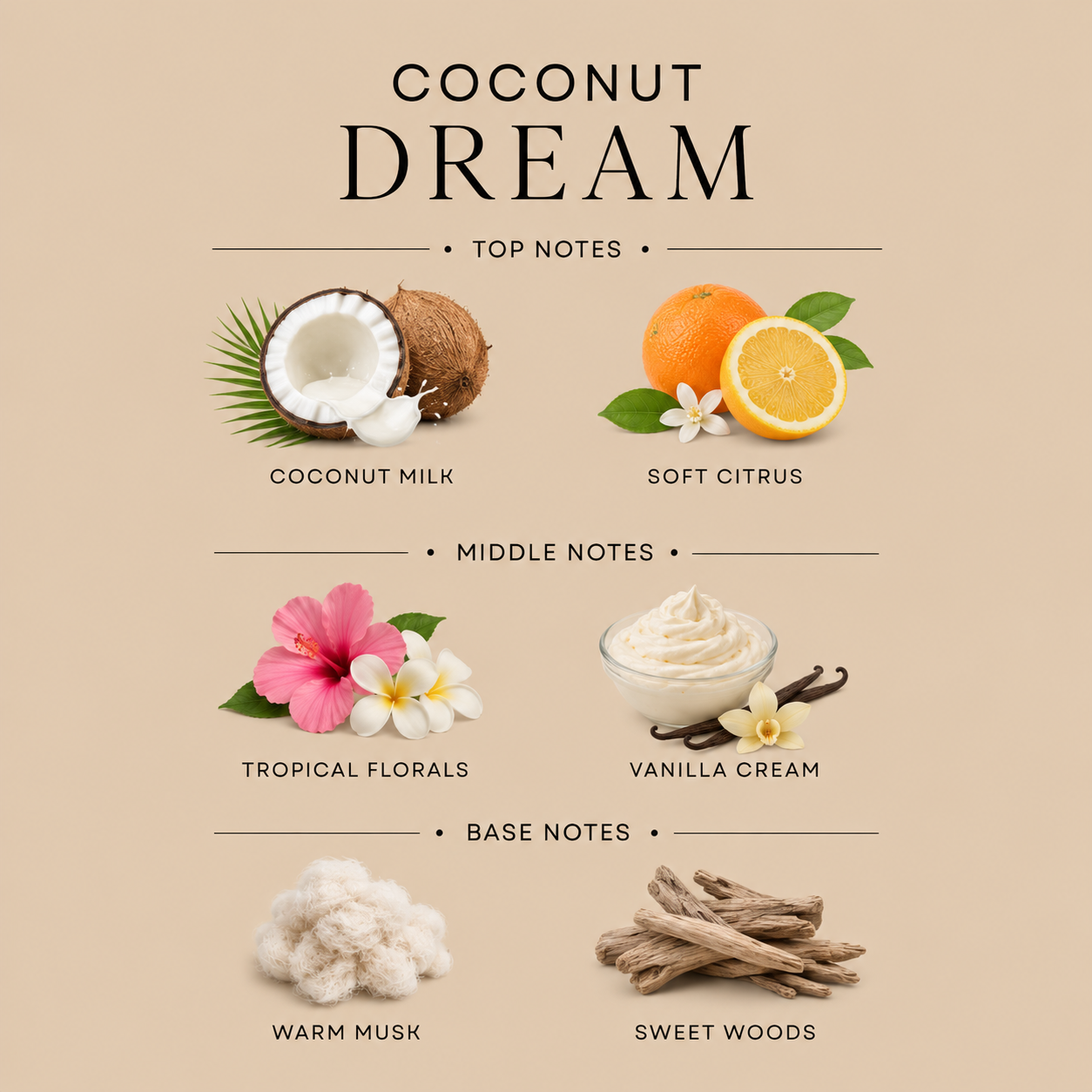 Coconut Dream Original Candle