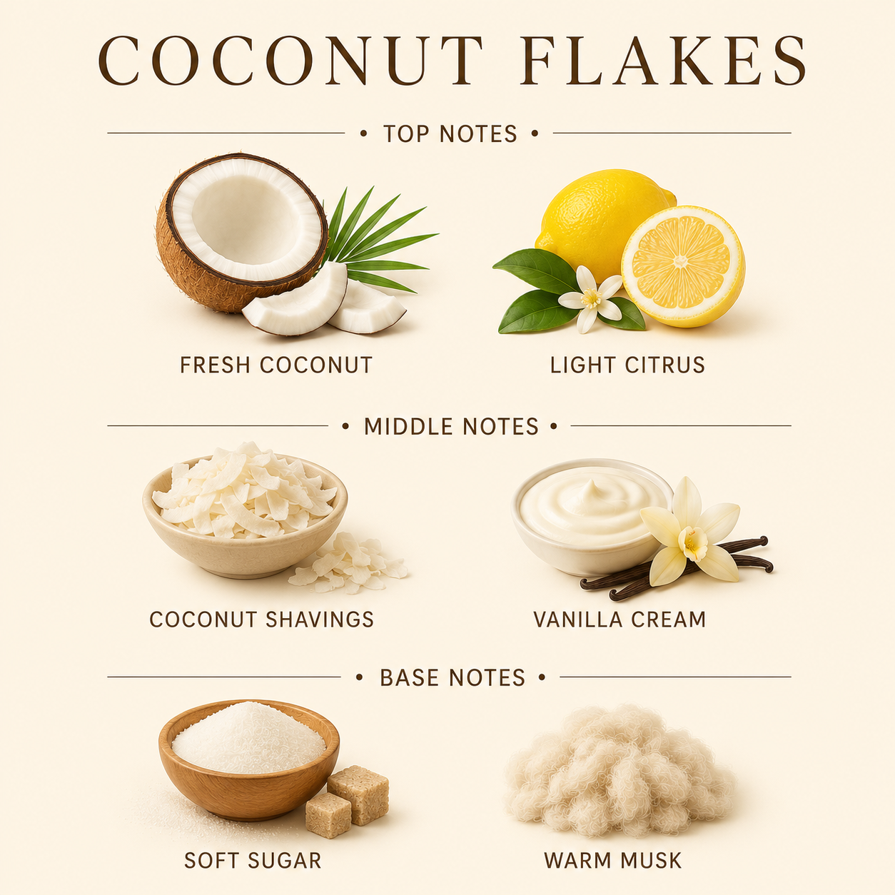 Coconut Flakes Original Candle