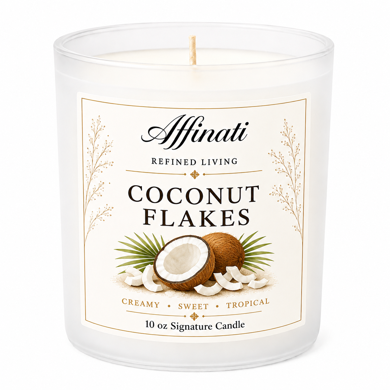 Coconut Flakes Signature Candle