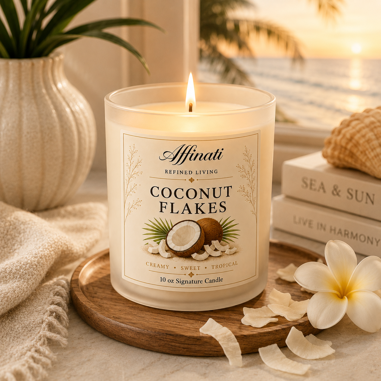 Coconut Flakes Signature Candle