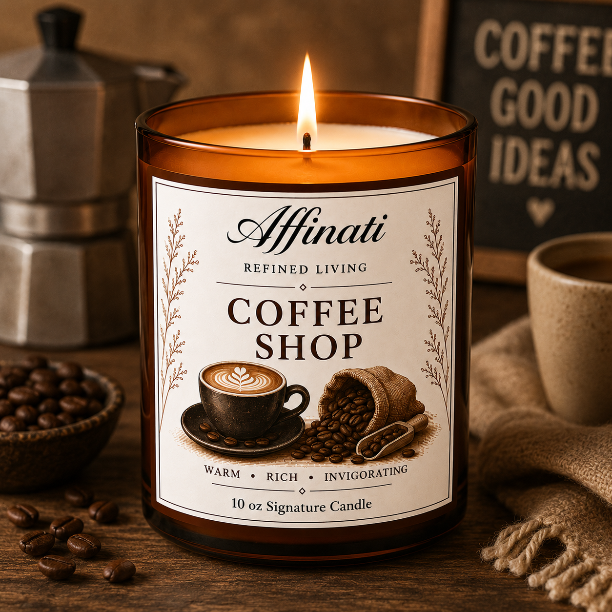 Coffee Shop Signature Candle