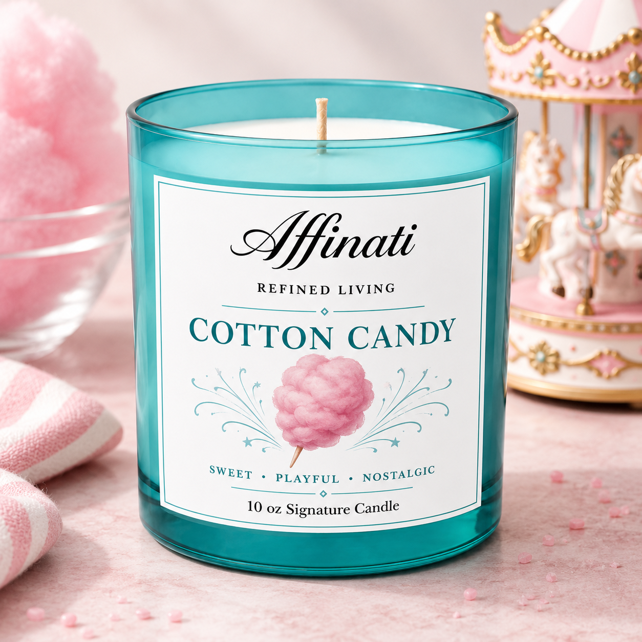 Cotton Candy Signature Candle