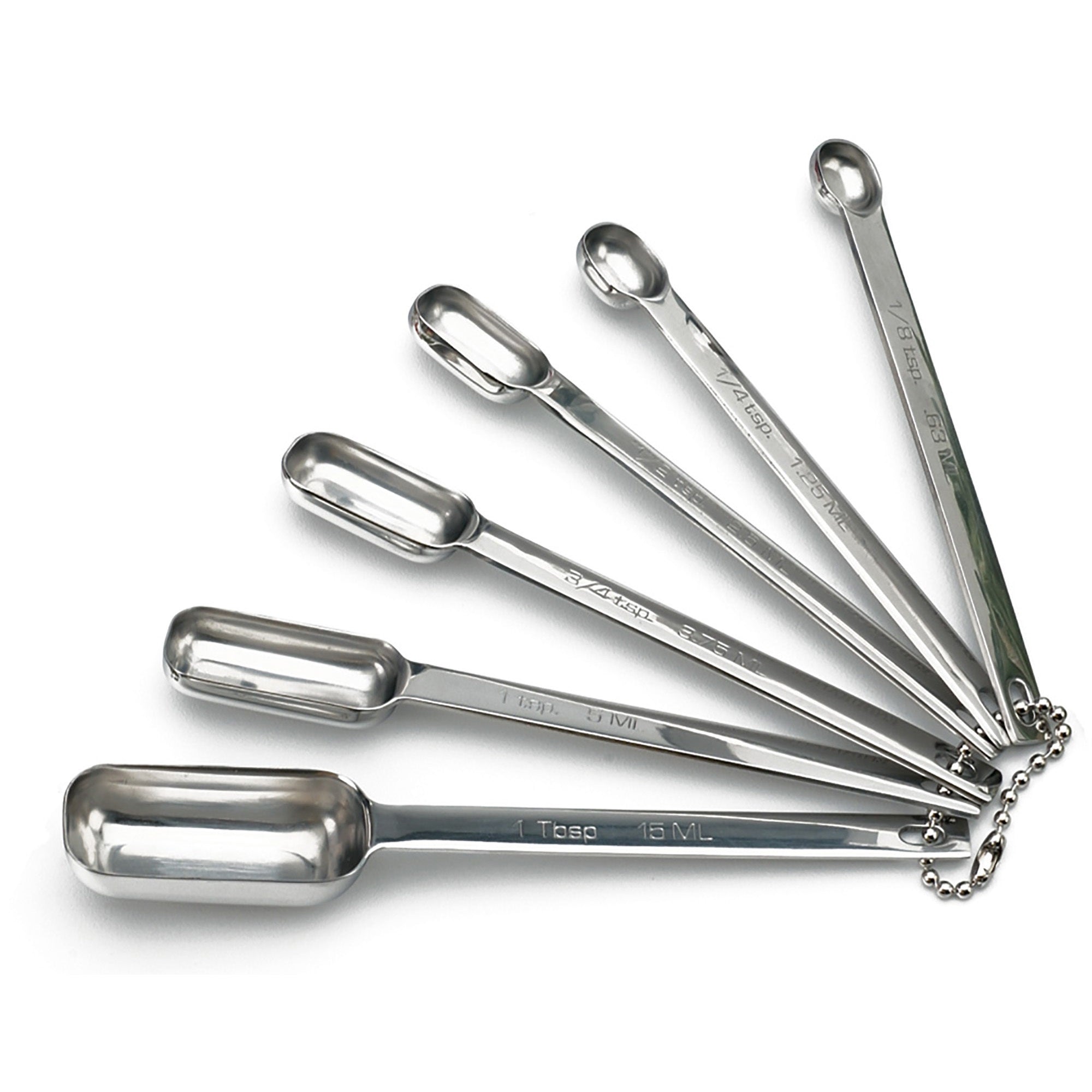 Rsvp Spice Measuring Spoon Set Of 6