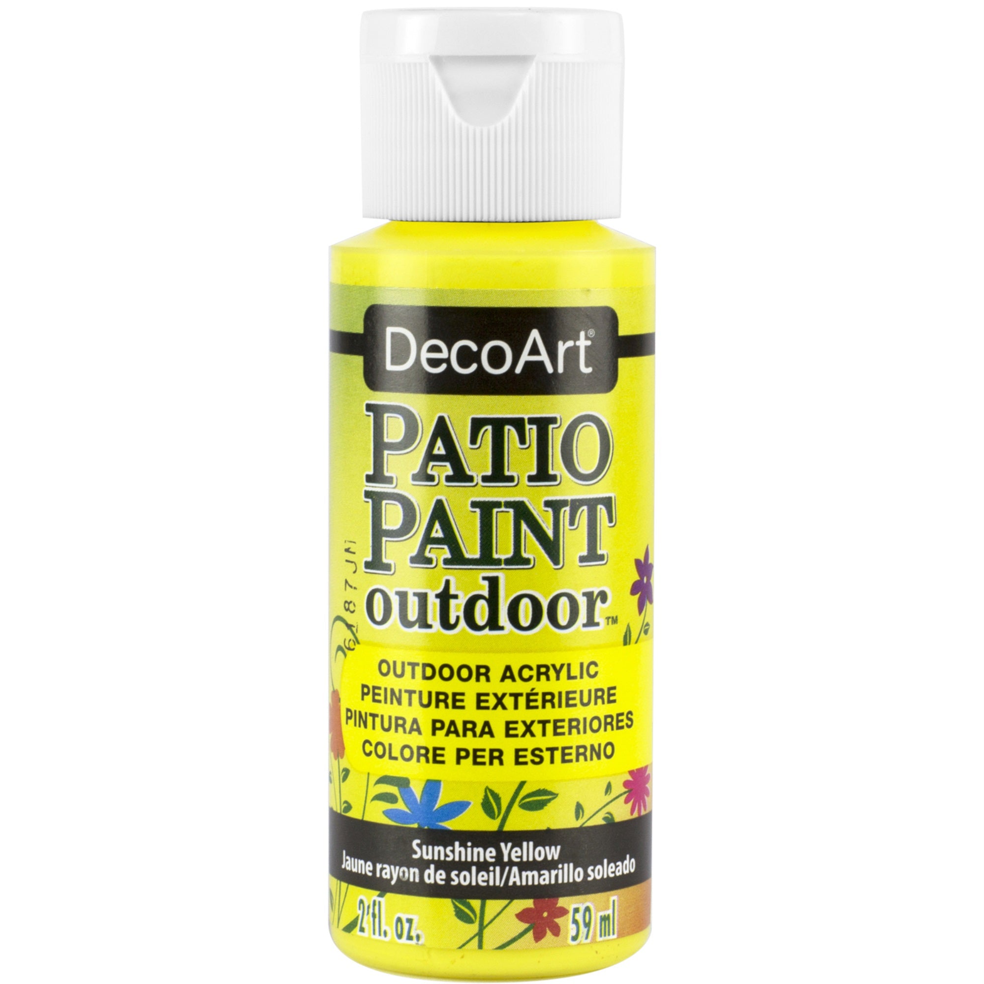 Patio Paint 2Oz Sunshine Ylw