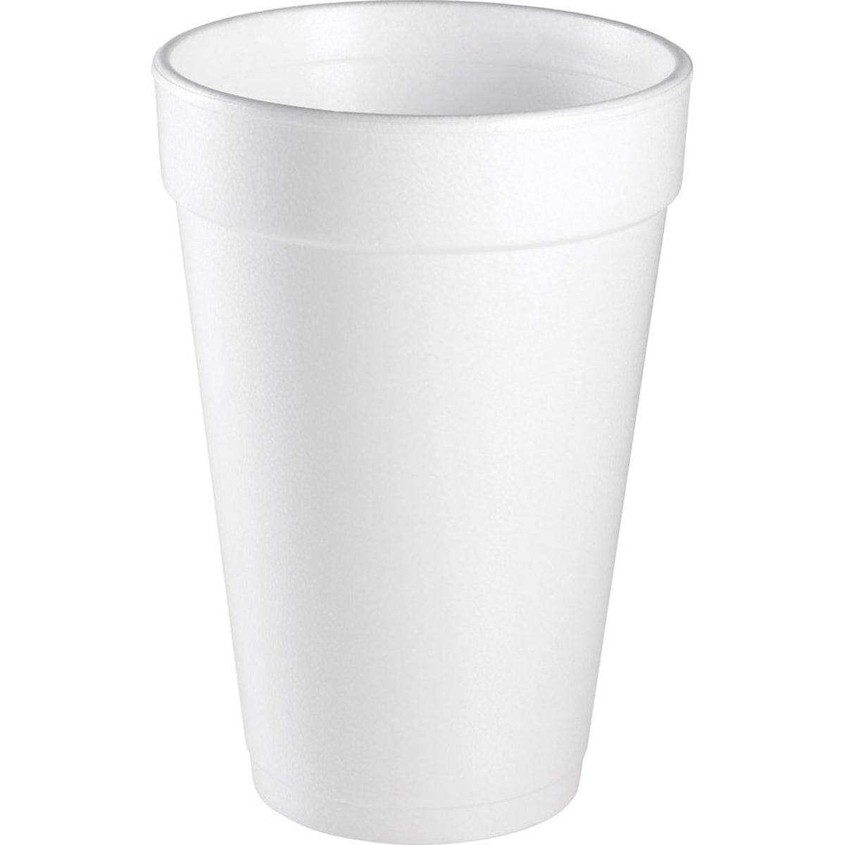 Dart Insulated Foam Cups - 25 / Bag - 16 Fl Oz - 40 / Carton - White - Foam - Cold Drink, Hot Drink, Soft Drink