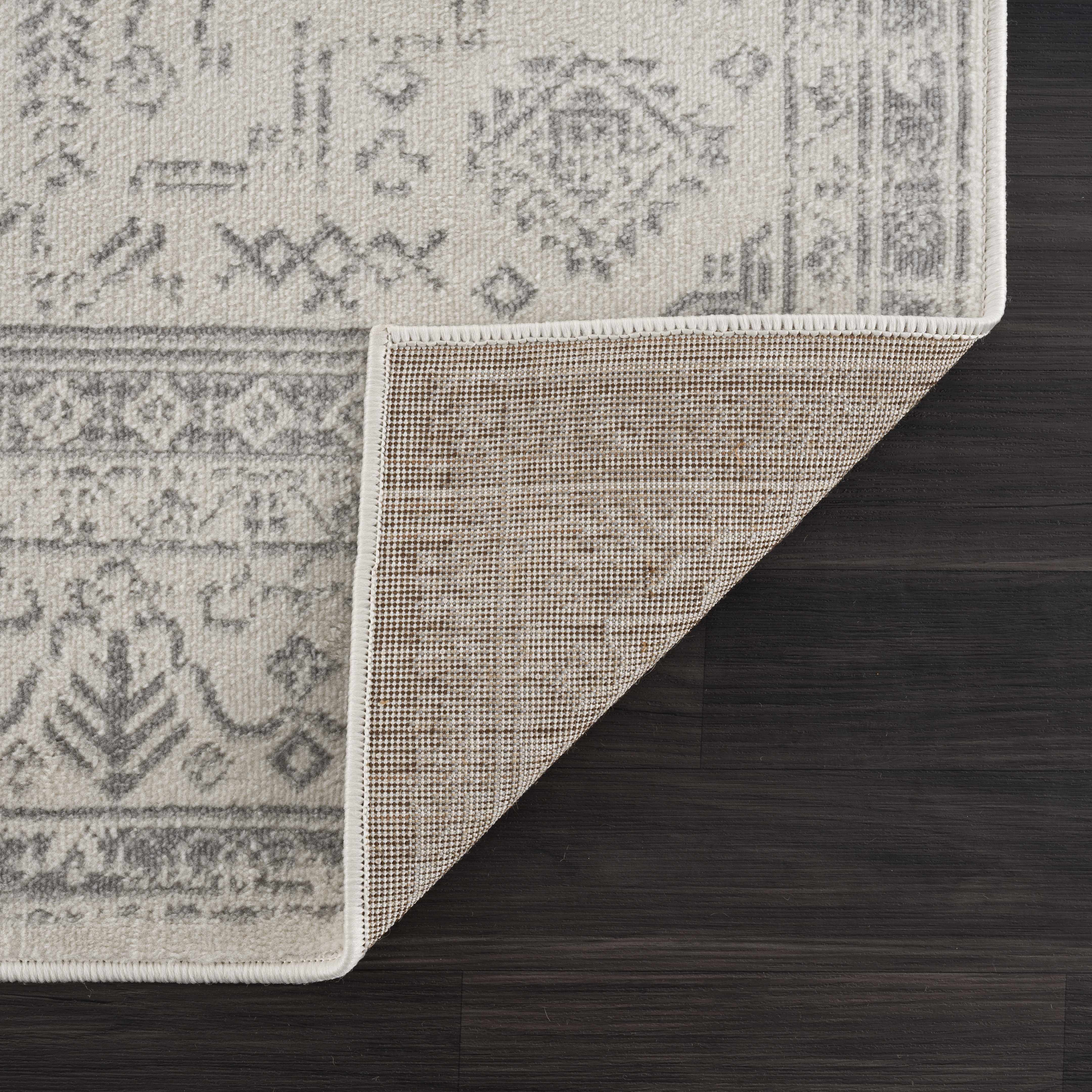 Tigried Ivory & Gray 2323 Runner Rug