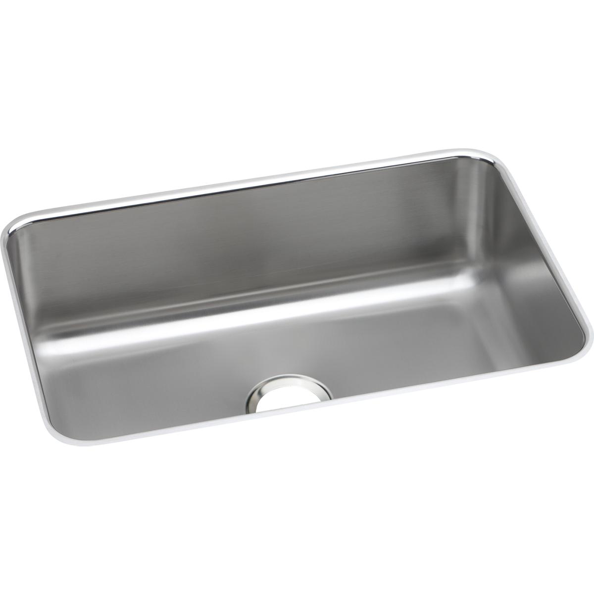 Elkay Dayton Stainless Steel 26-1/2'' X 18-1/2'' X 8'', Single Bowl Undermount Sink