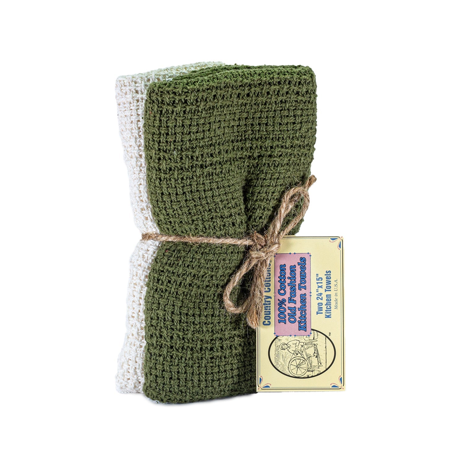 100% Cotton Kitchen Towels 24” x 15”