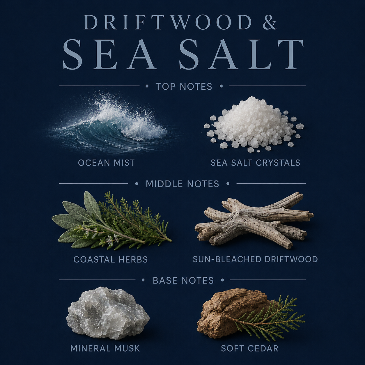 Driftwood & Sea Salt Original Candle