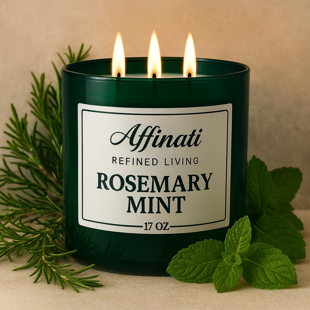 3-Wick Rosemary Mint Candle
