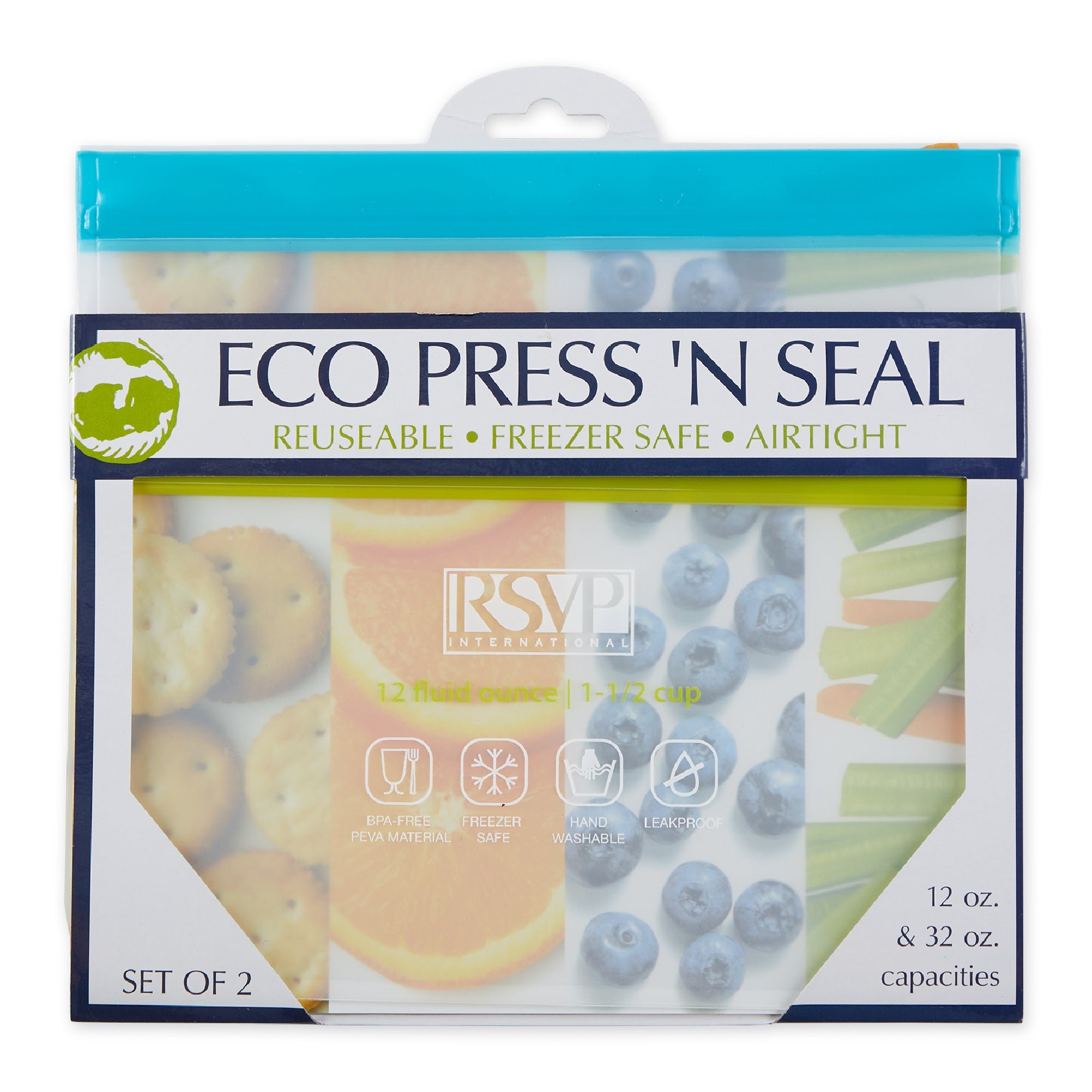 Eco Press-N-Seal Bags Set Of 2