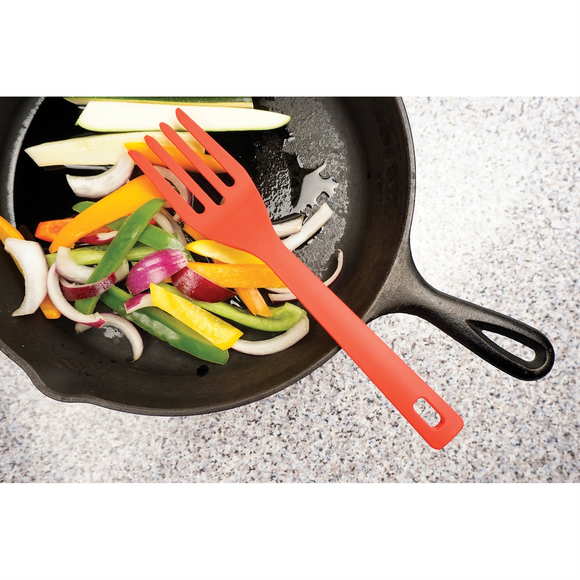 RSVP Silicone Fork - Red