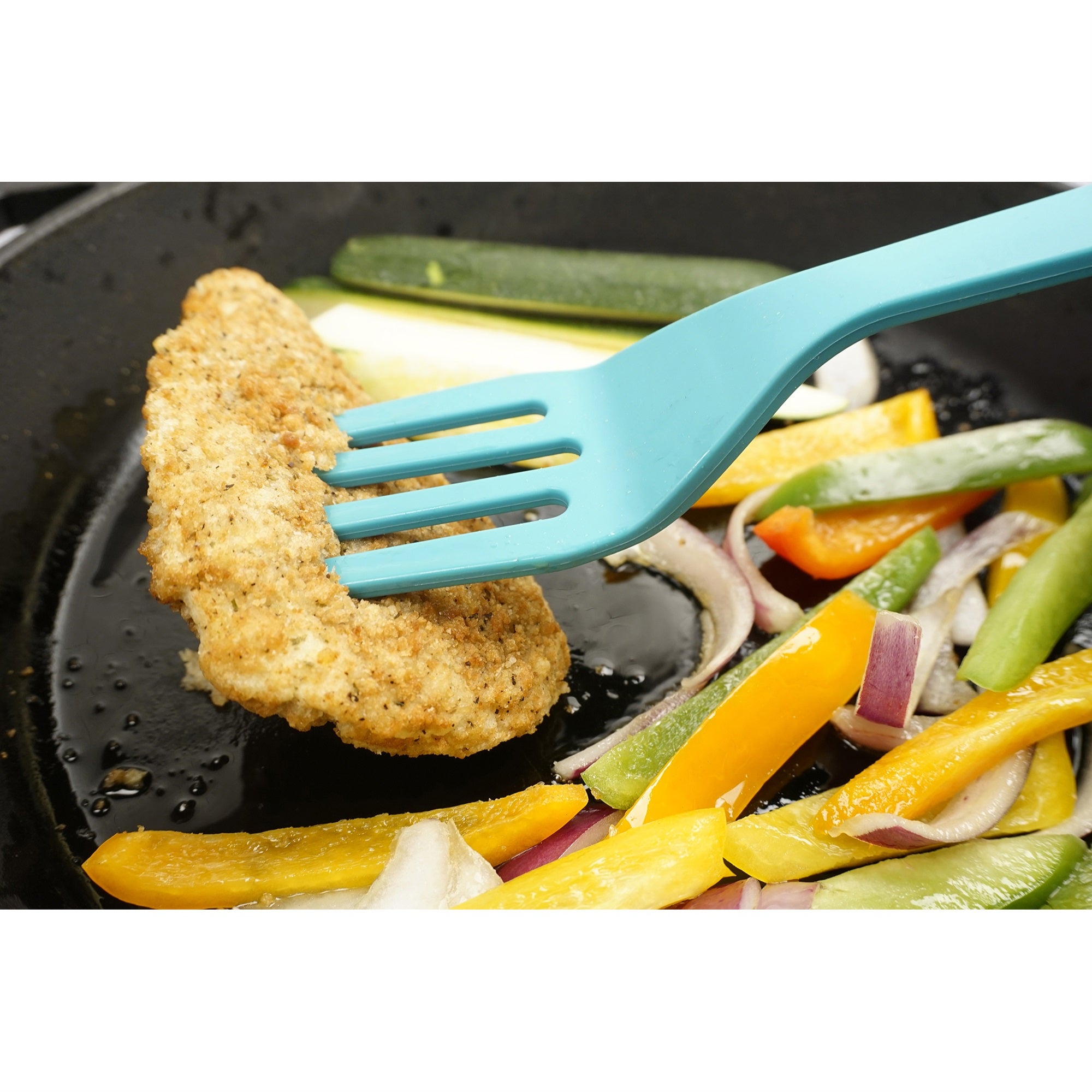 RSVP Silicone Fork - Turquoise