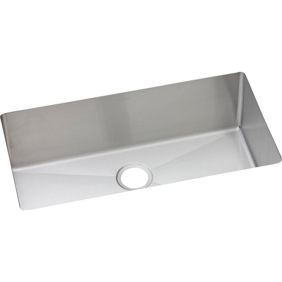Elkay Crosstown 16 Gauge Stainless Steel 32-1/2'' X 18'' X 10'', Single Bowl Undermount Sink
