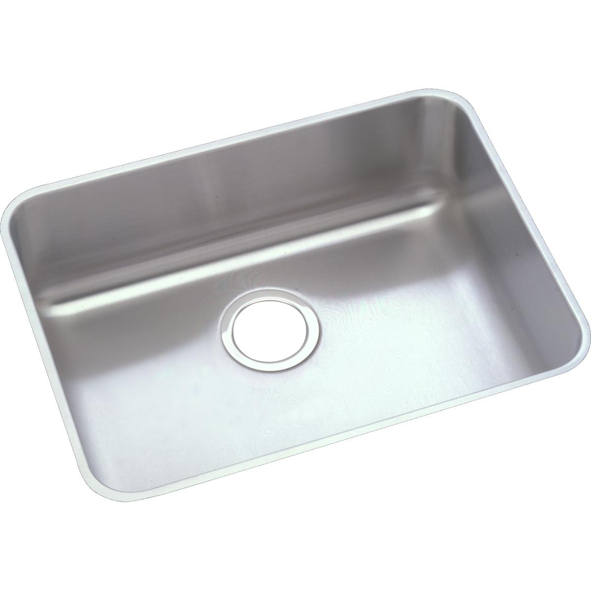 Elkay Lustertone Classic Stainless Steel, 21-1/2'' X 18-1/2'' X 4-3/8'', Single Bowl Undermount Ada Sink