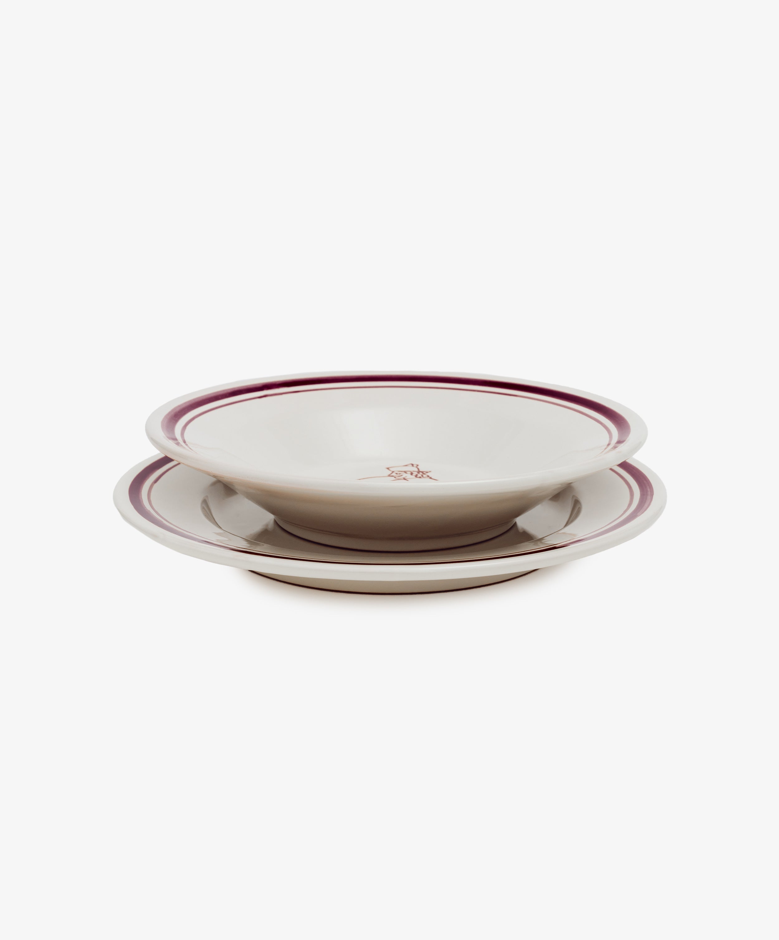 Folk Dinner Plate, Farmer
