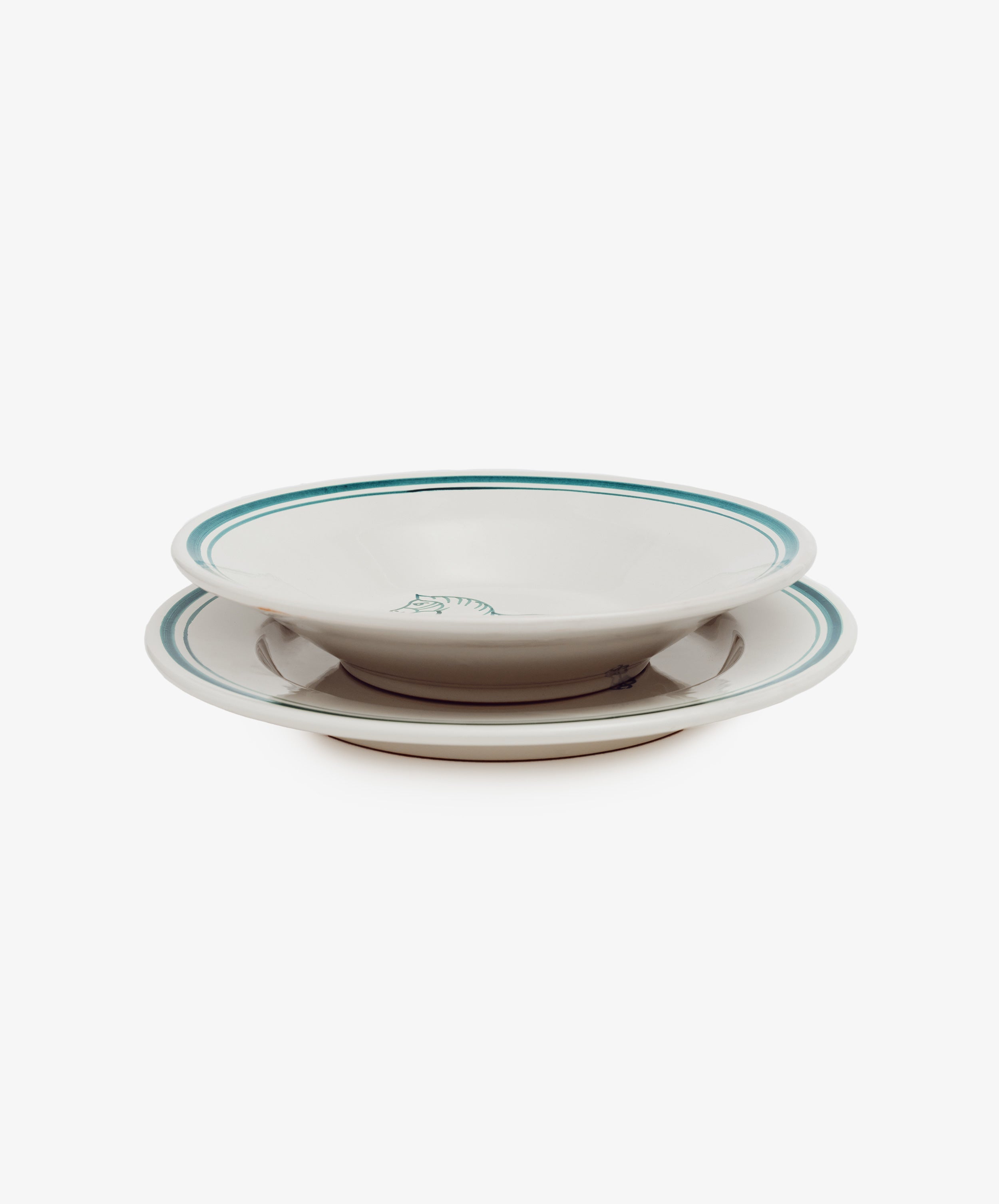 Folk Dinner Plate, Horse