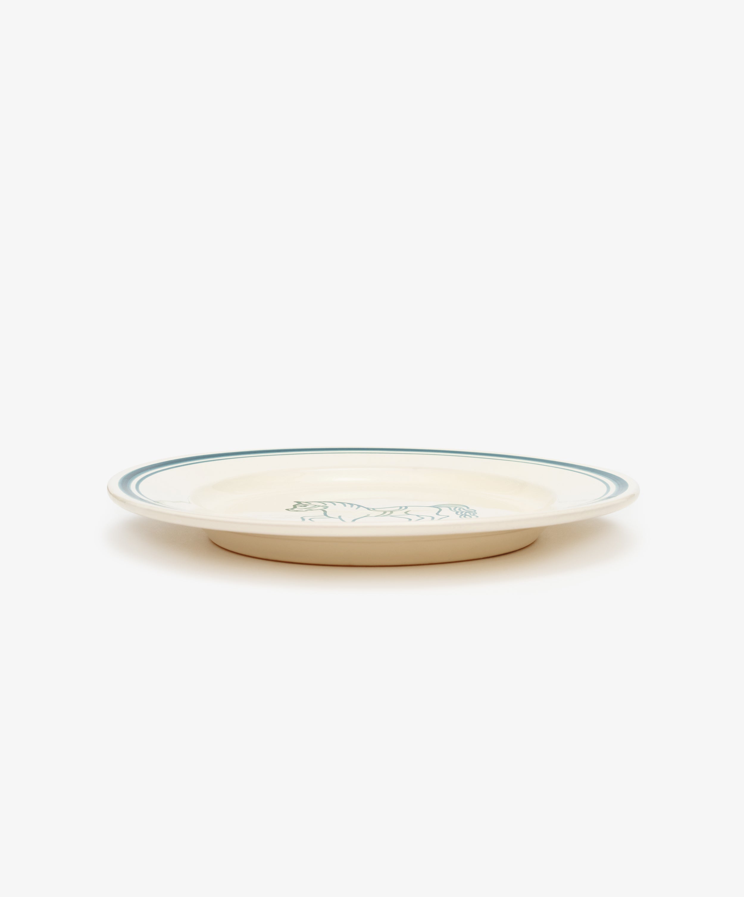 Folk Dinner Plate, Horse