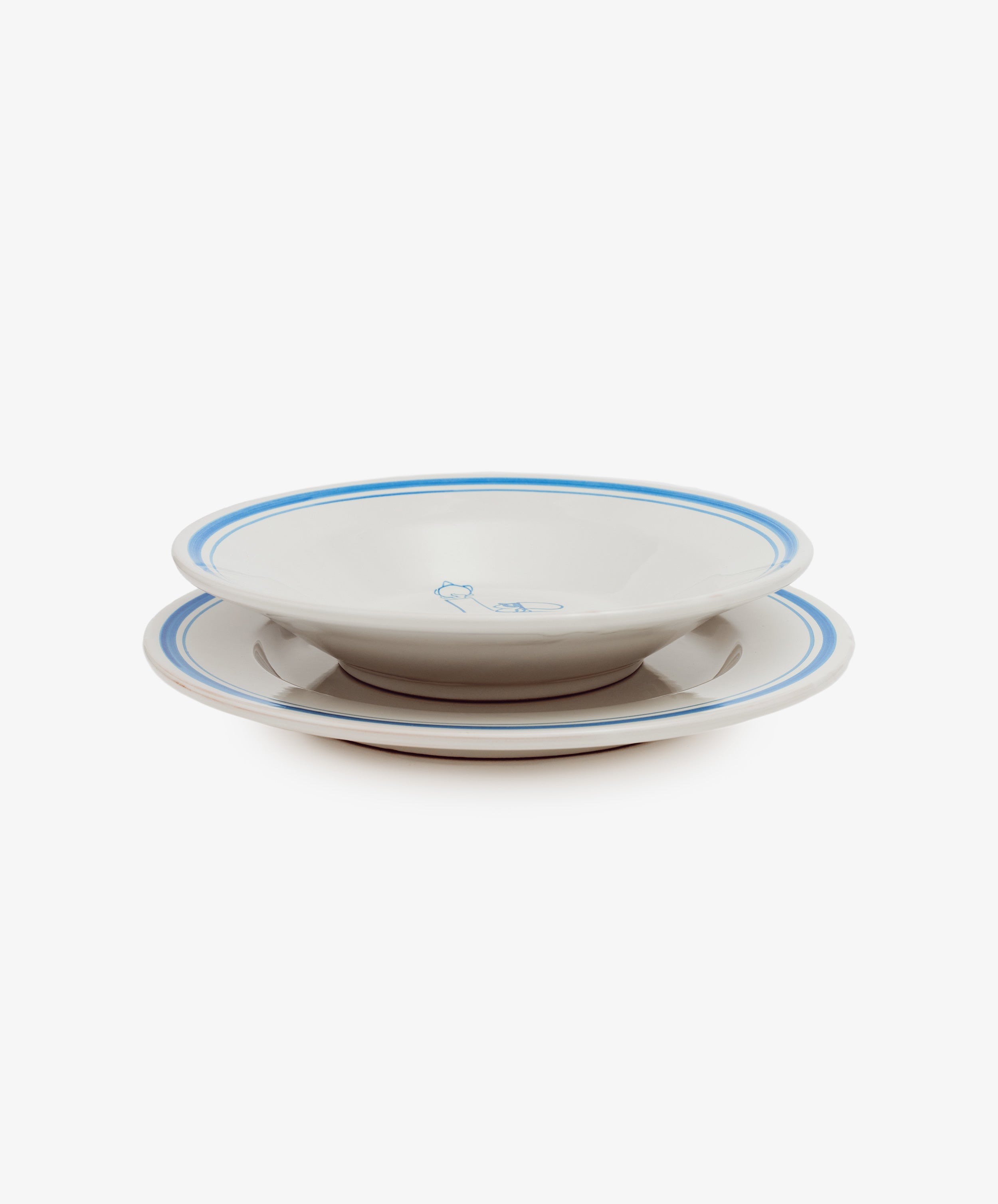 Folk Dinner Plate, Jester