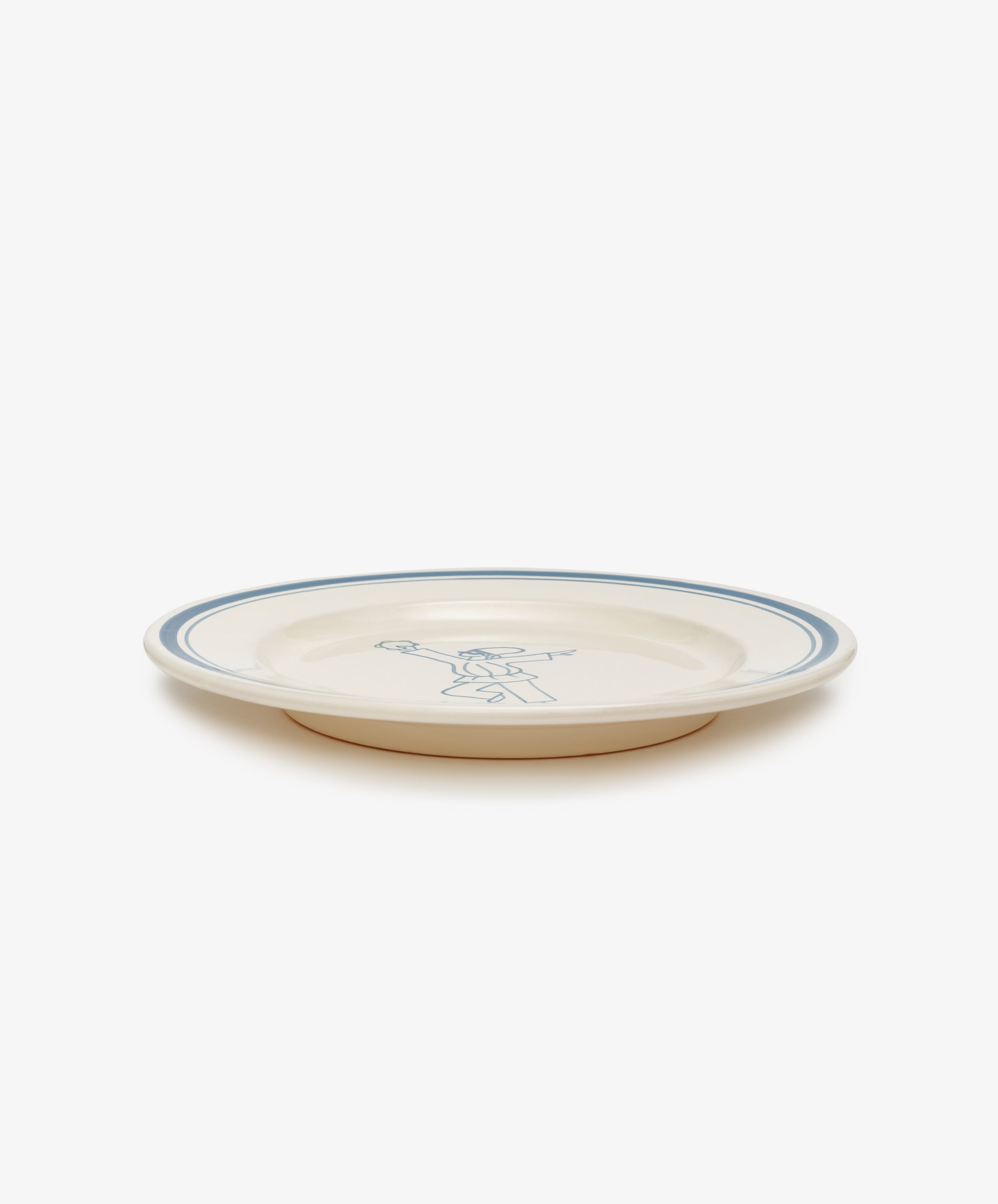Folk Dinner Plate, Jester