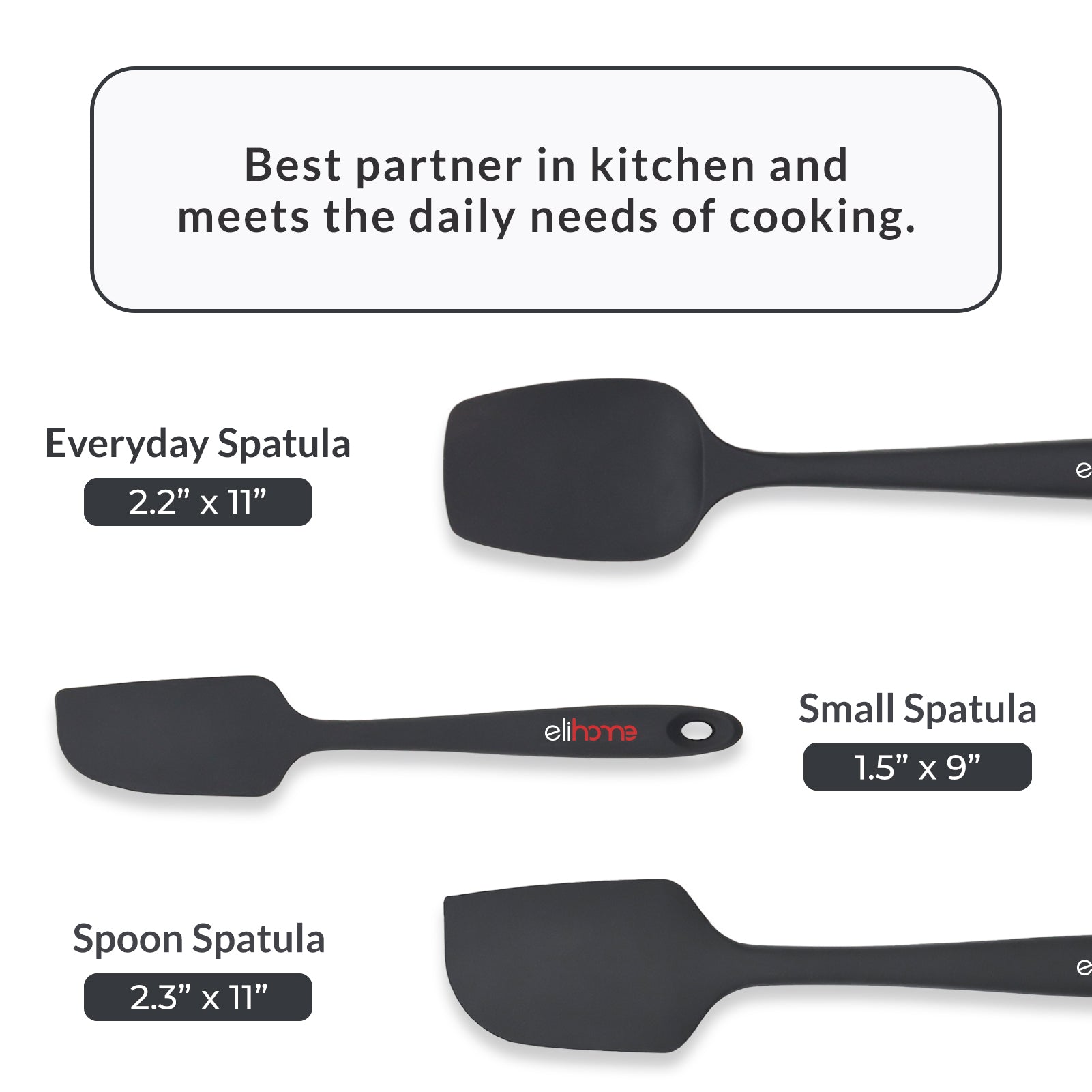 Elihome Classic Spoonula  - 11"L x 2.4"W