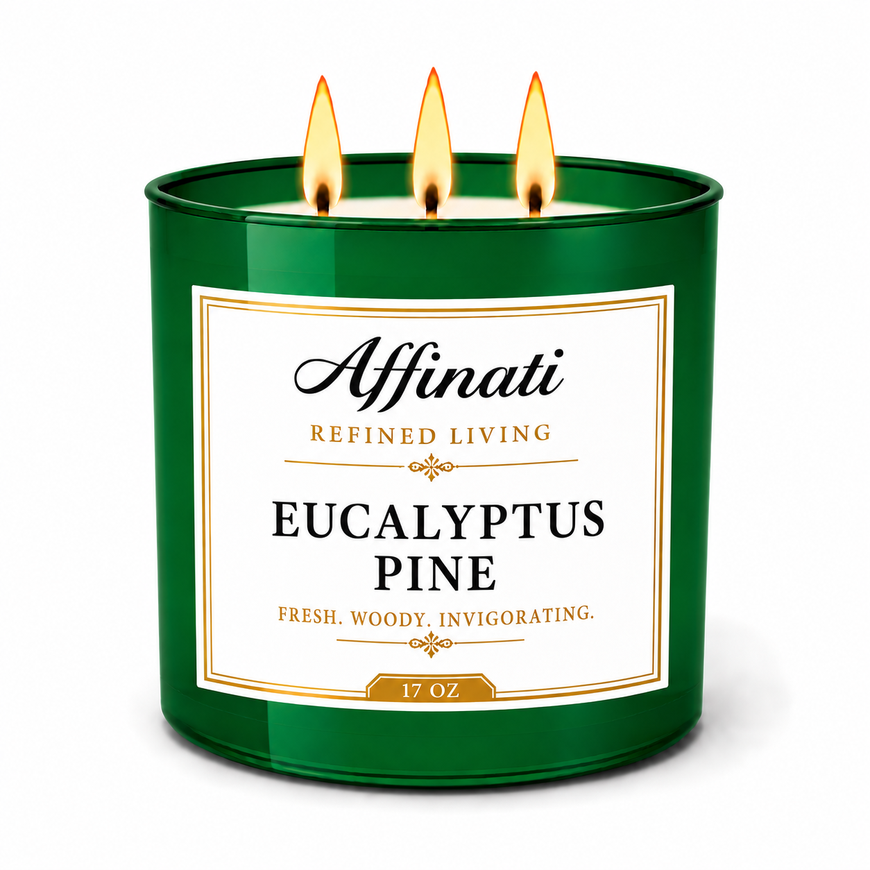 Eucalyptus Pine 3-Wick Candle