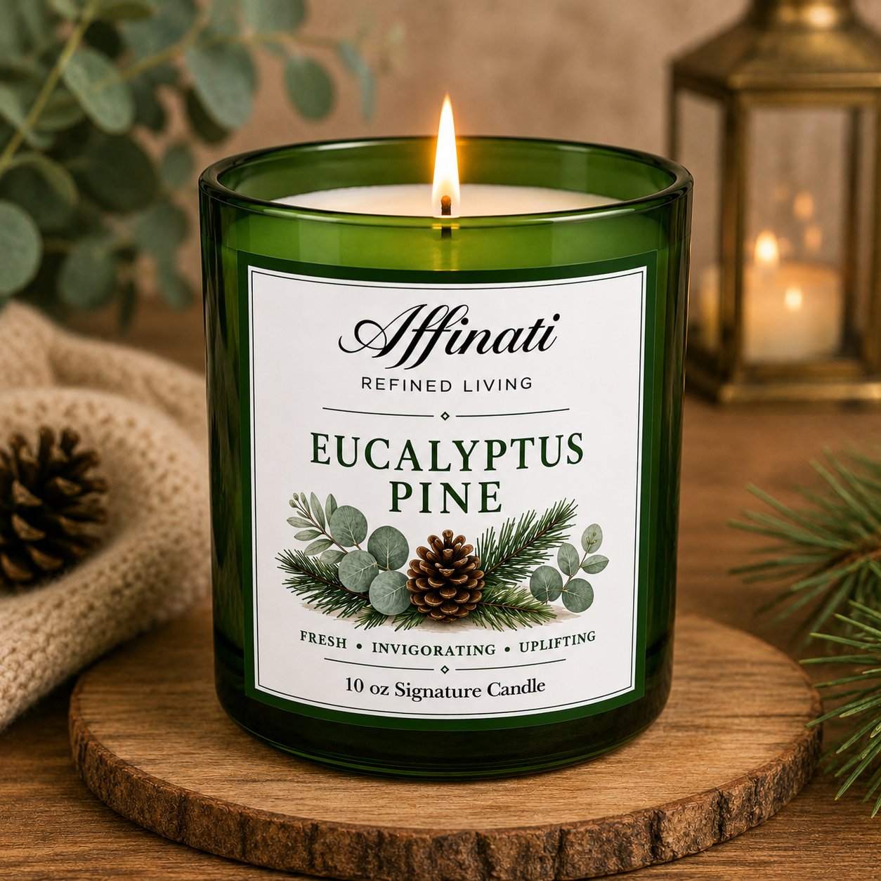 Eucalyptus Pine Signature Candle