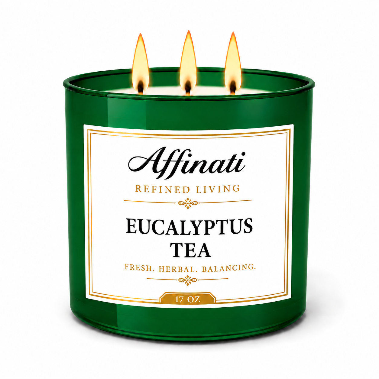 Eucalyptus Tea 3-Wick Candle