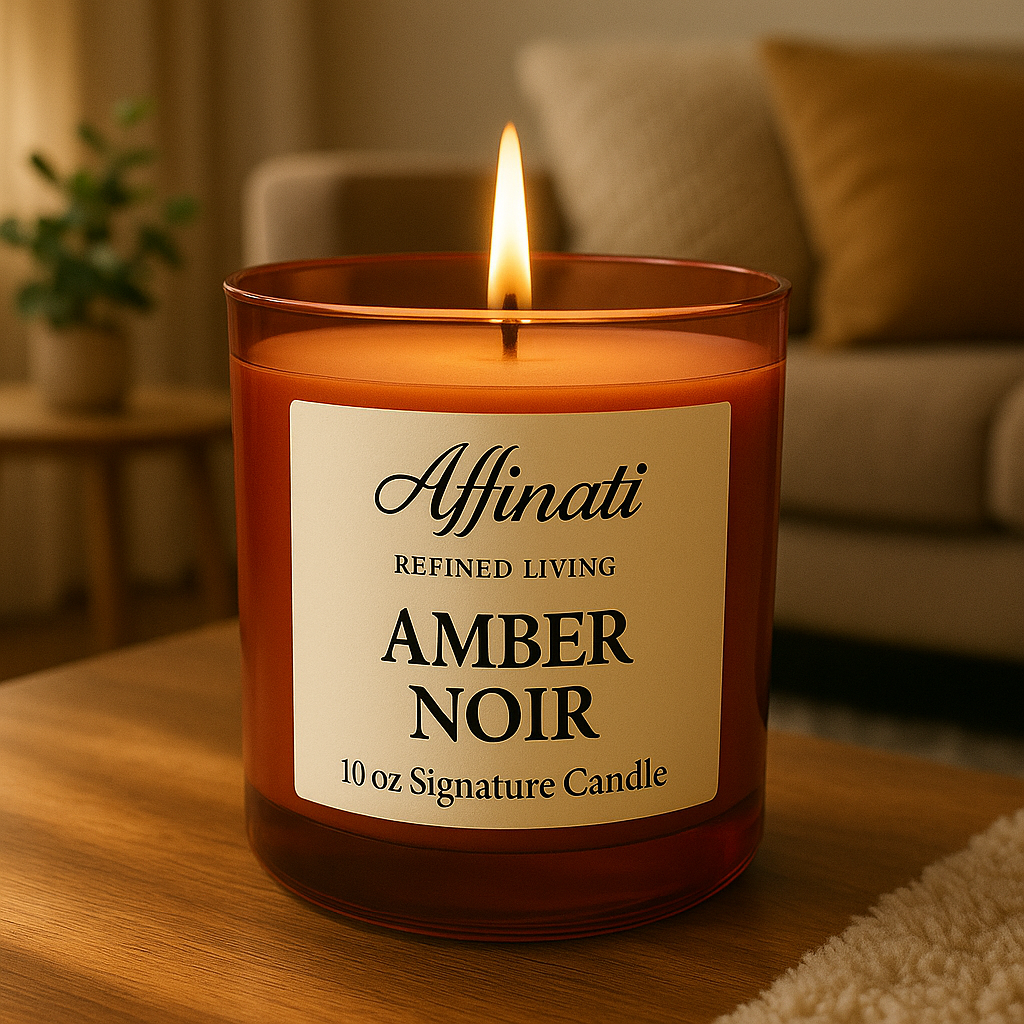 Amber Noir Signature Candle