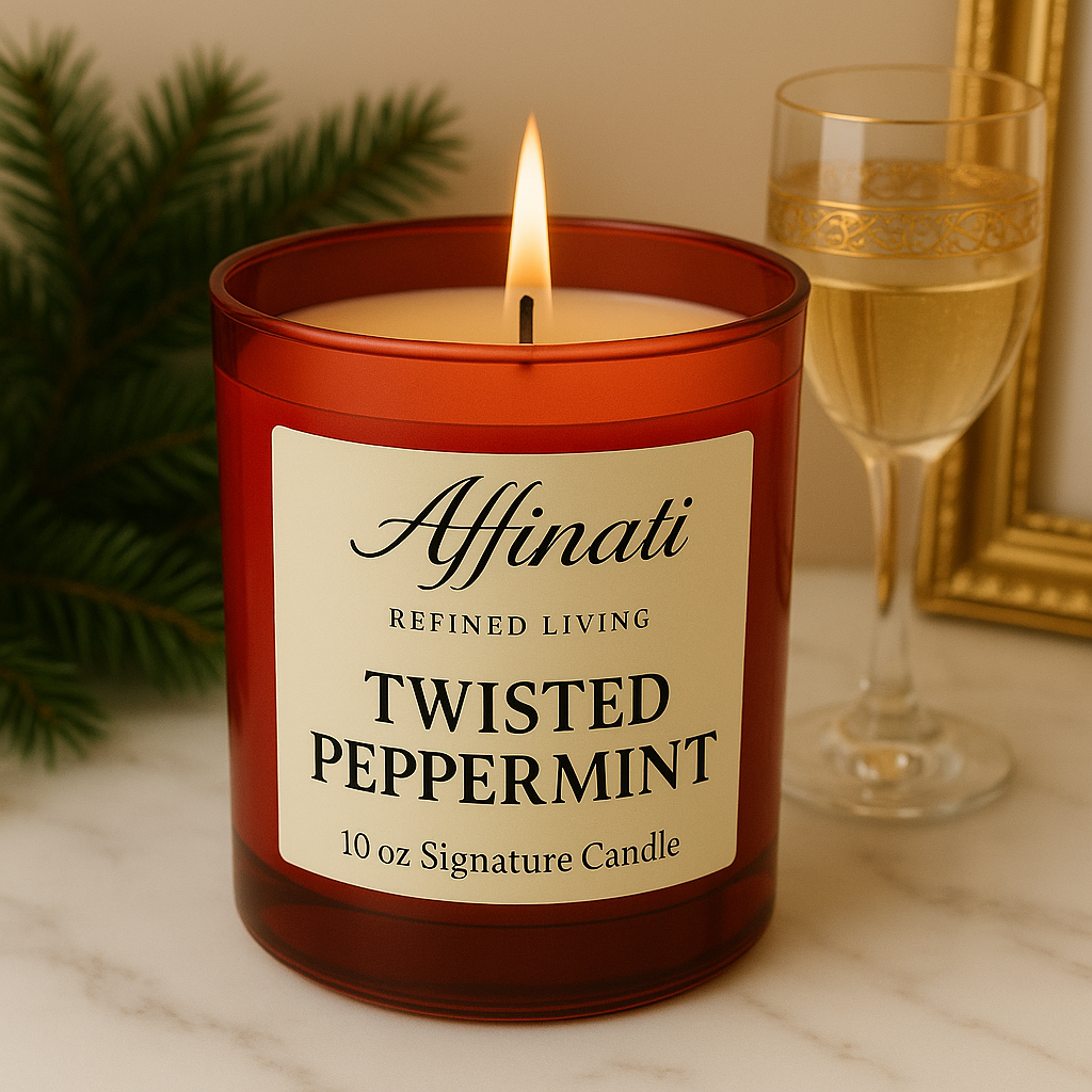Twisted Peppermint Signature Candle
