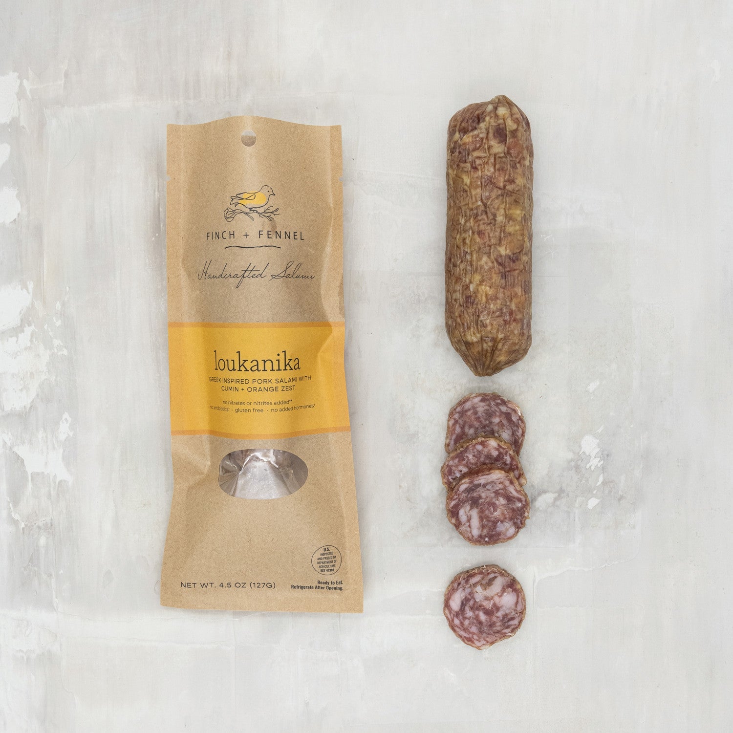 Greek Loukanika Salumi | Finch + Fennel