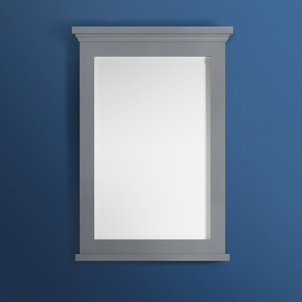 Fresca Windsor 24'' Gray Textured Bathroom Mirror