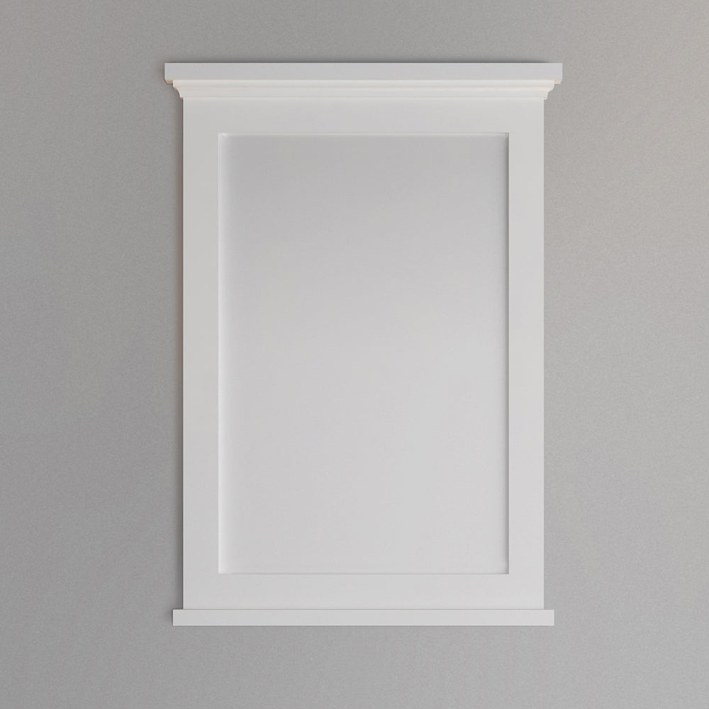 Fresca Windsor 27'' Matte White Bathroom Mirror